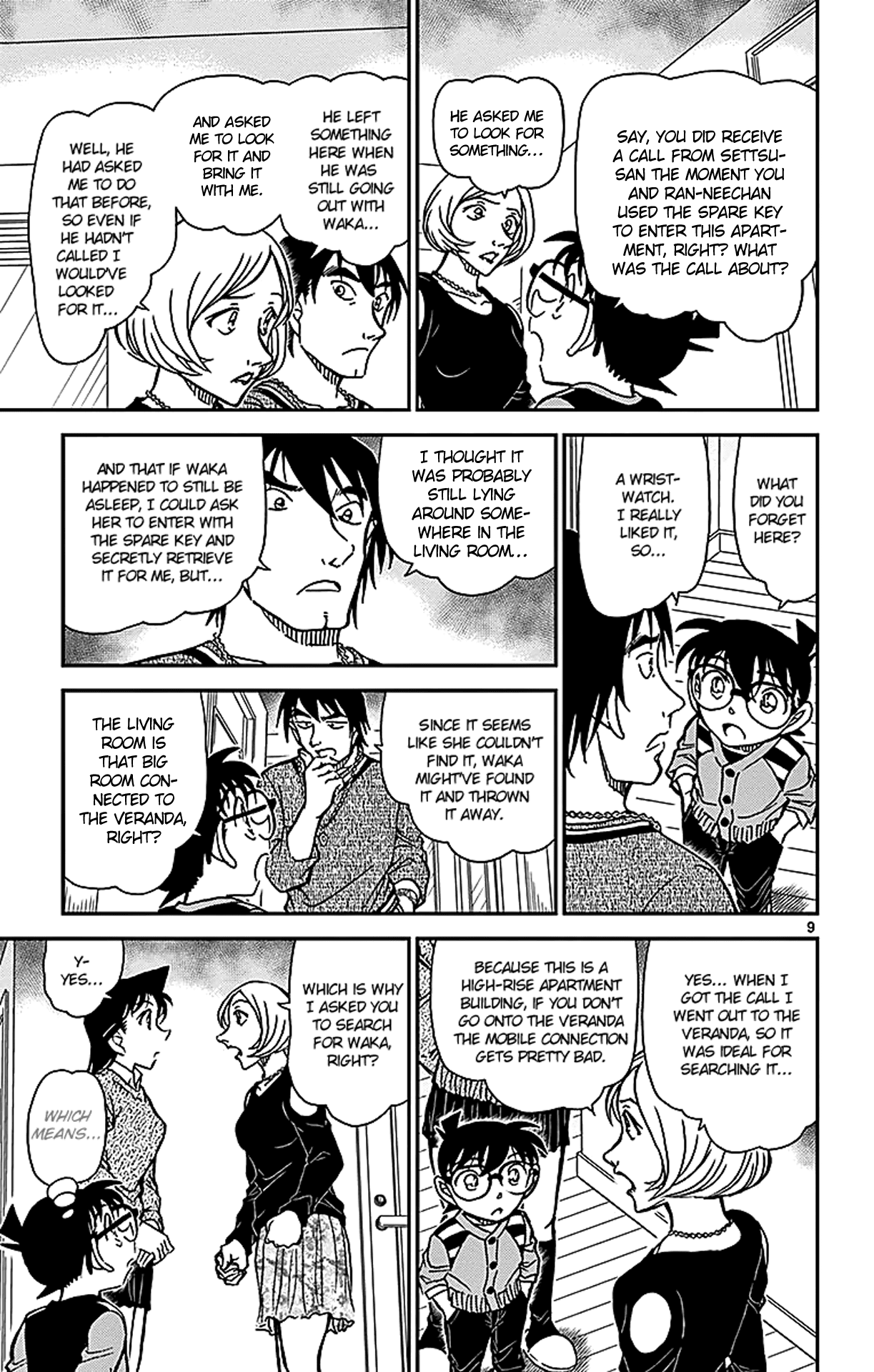 Detective Conan Chapter 857 page 10 - Chapter 857: My Deduction