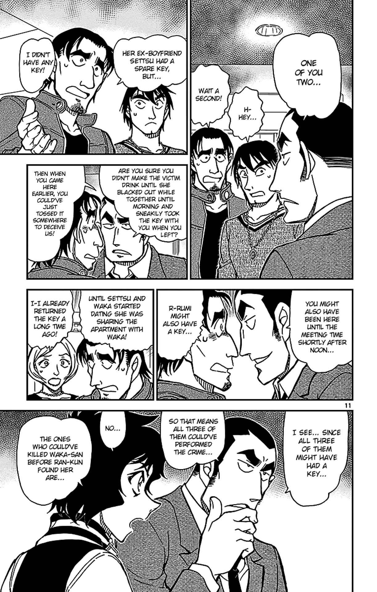 Detective Conan Chapter 857 page 12 - Chapter 857: My Deduction
