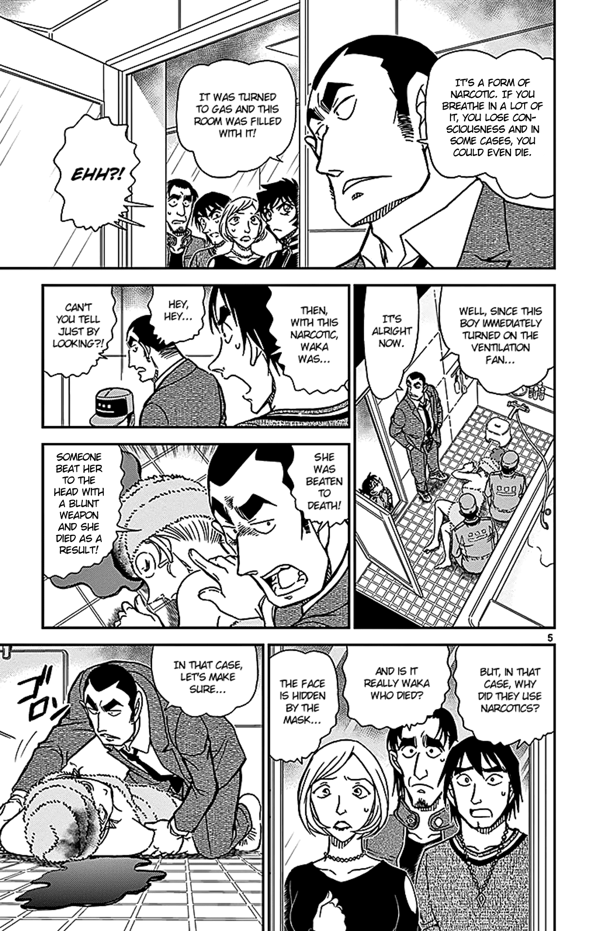 Detective Conan Chapter 857 page 6 - Chapter 857: My Deduction