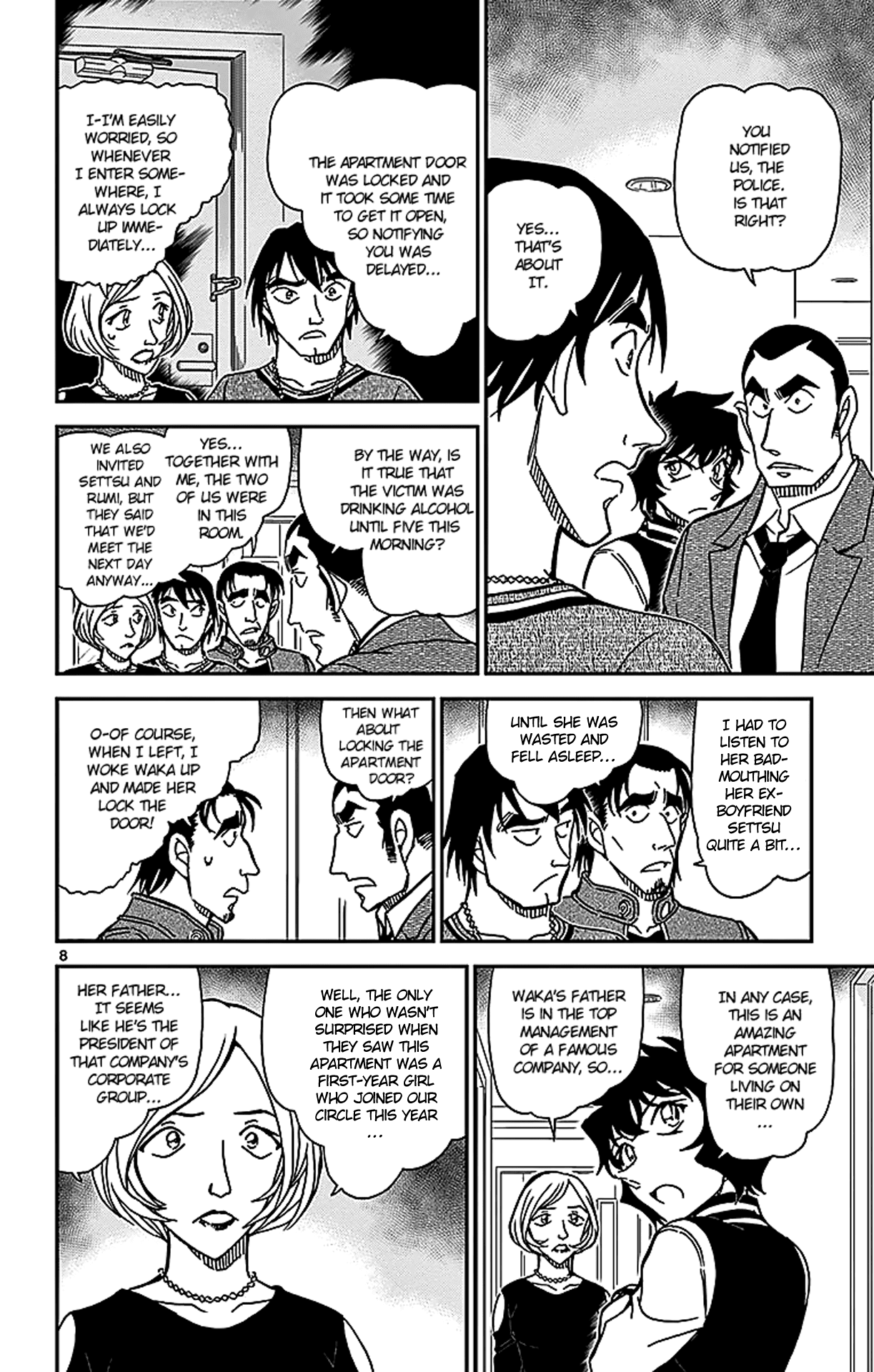 Detective Conan Chapter 857 page 9 - Chapter 857: My Deduction