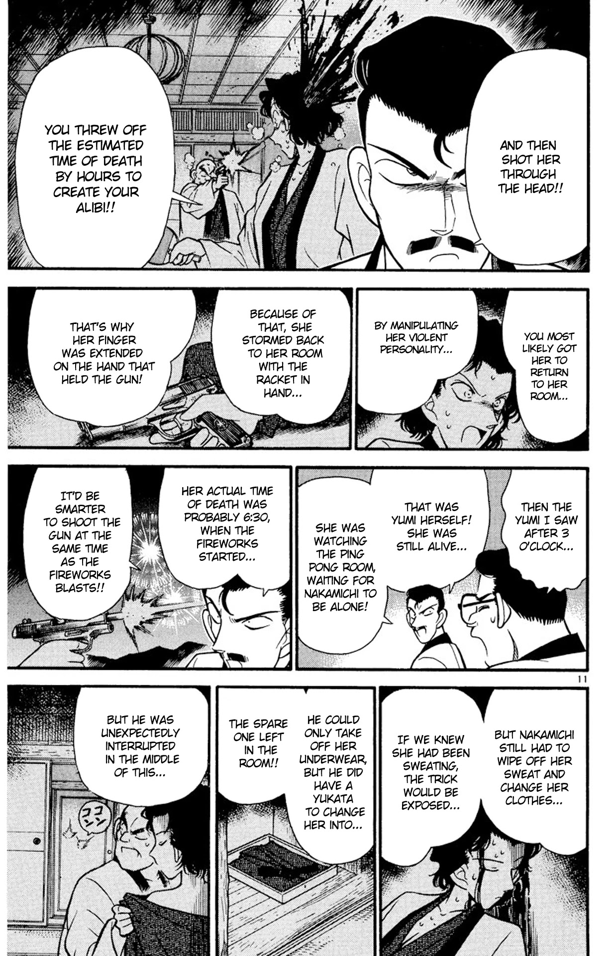 Detective Conan Chapter 86 page 11 - Chapter 86: Benkei at Full Height