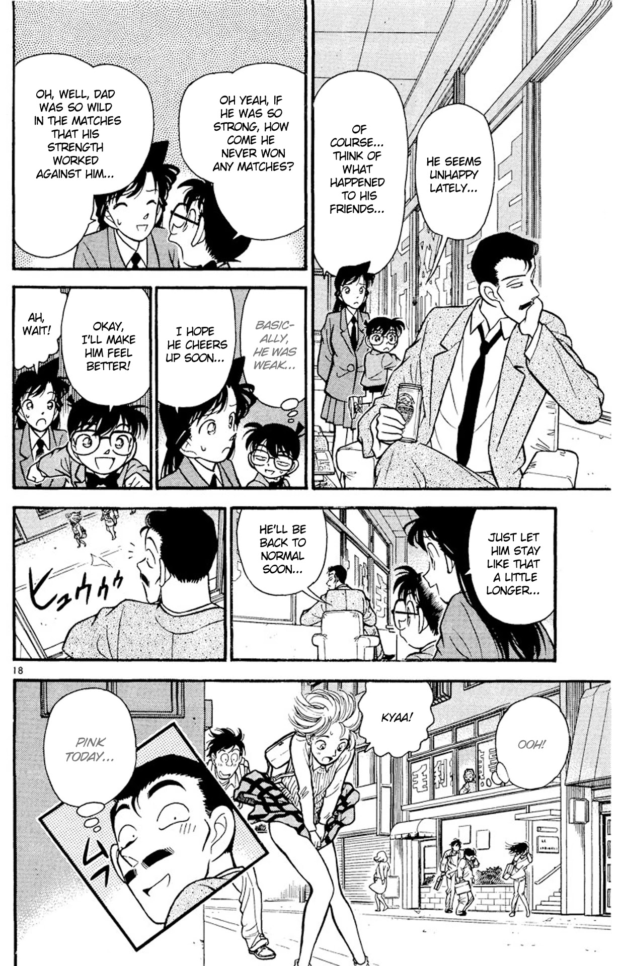 Detective Conan Chapter 86 page 18 - Chapter 86: Benkei at Full Height