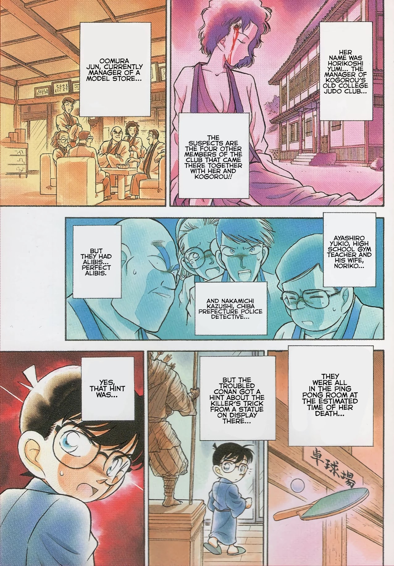 Detective Conan Chapter 86 page 2 - Chapter 86: Benkei at Full Height