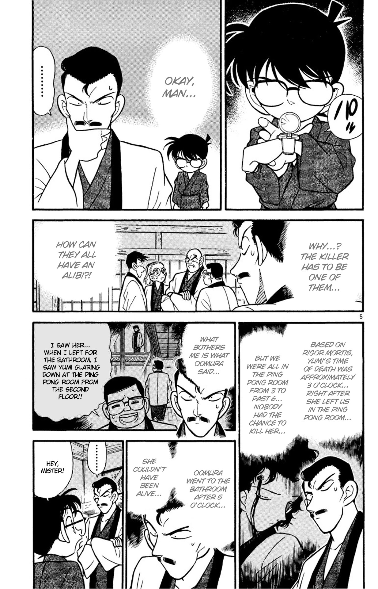 Detective Conan Chapter 86 page 5 - Chapter 86: Benkei at Full Height