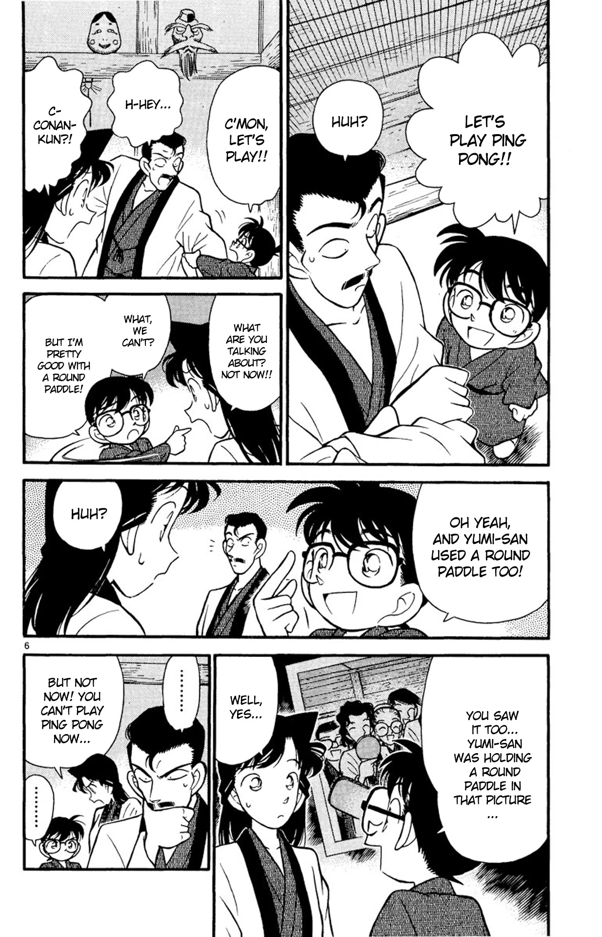 Detective Conan Chapter 86 page 6 - Chapter 86: Benkei at Full Height