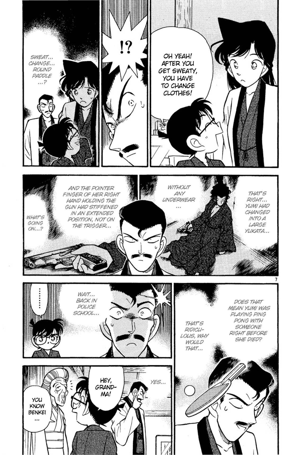 Detective Conan Chapter 86 page 7 - Chapter 86: Benkei at Full Height