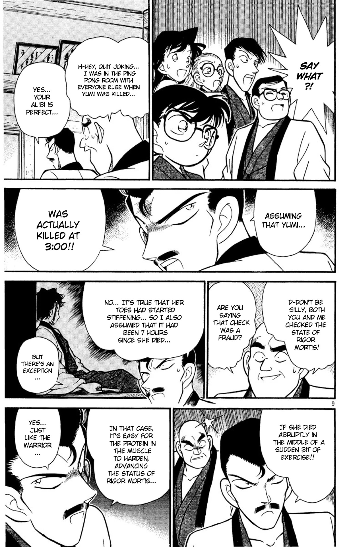 Detective Conan Chapter 86 page 9 - Chapter 86: Benkei at Full Height