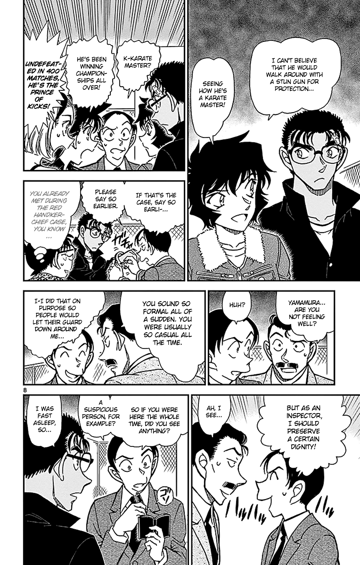 Detective Conan Chapter 860 page 9 - Chapter 860: The Smell of Kerosene