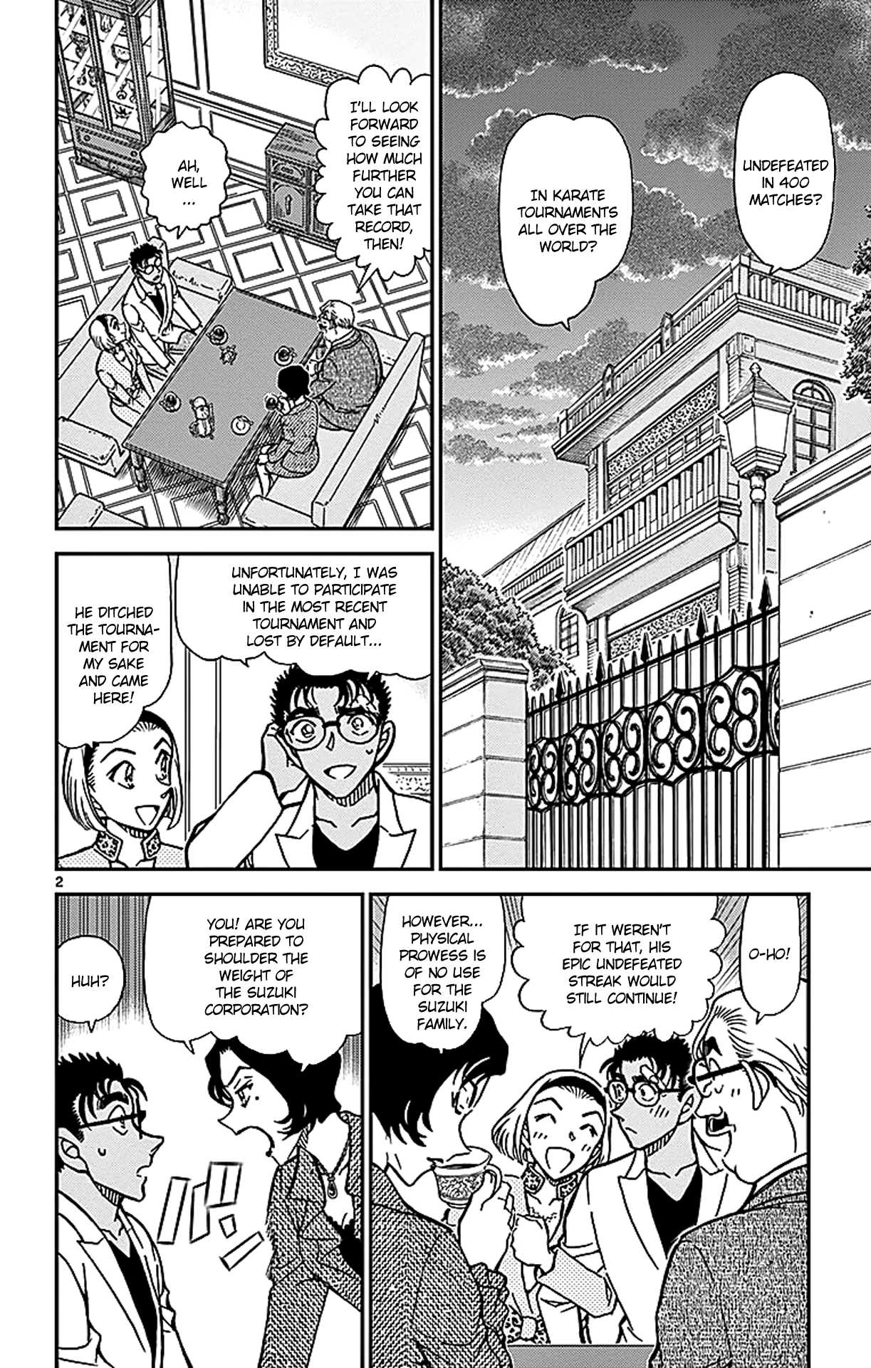 Detective Conan Chapter 862 page 3 - Chapter 862: Iron Wall
