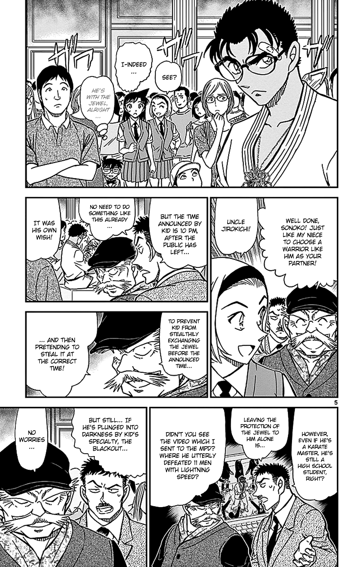 Detective Conan Chapter 863 page 6 - Chapter 863: Blackout