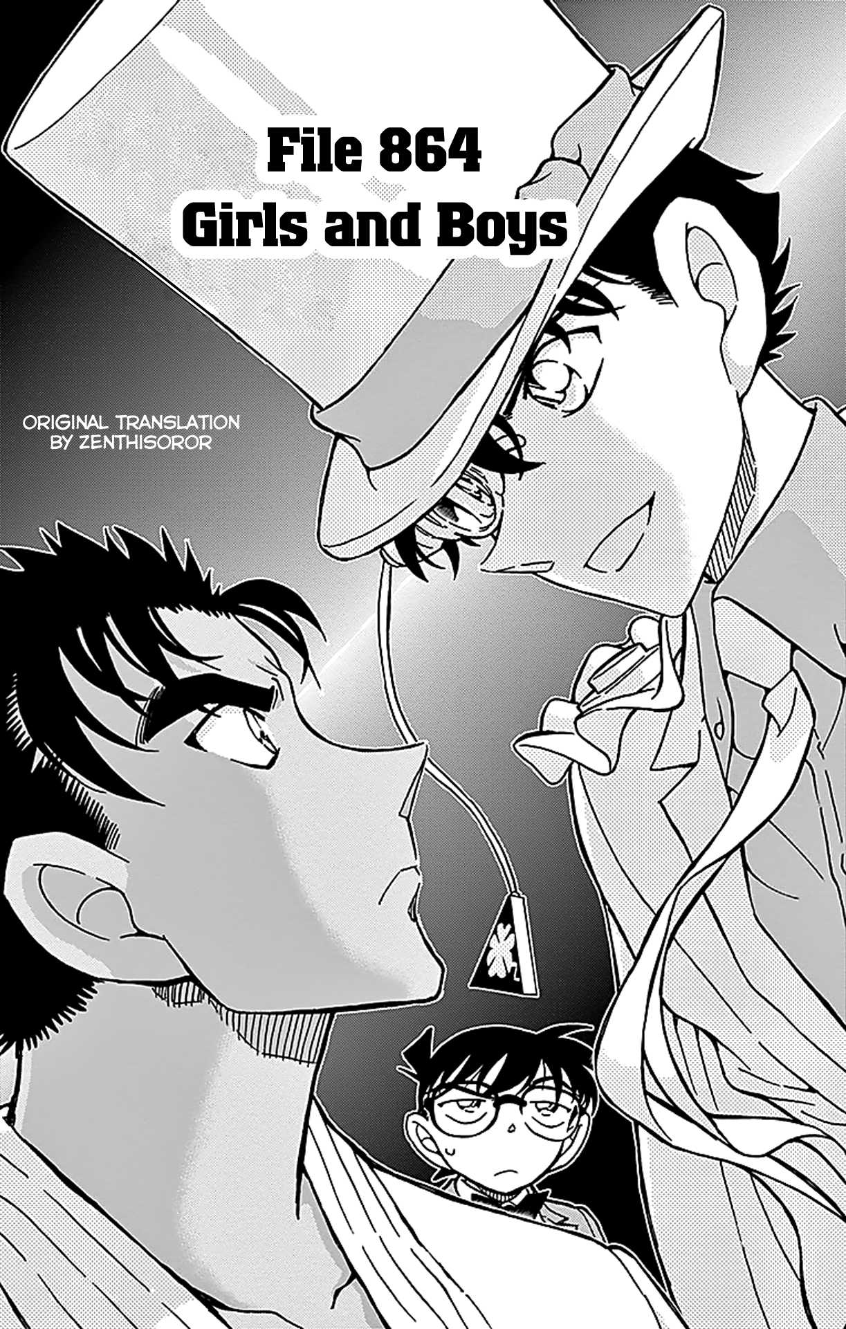 Detective Conan Chapter 864 page 2 - Chapter 864: Girls & Boys