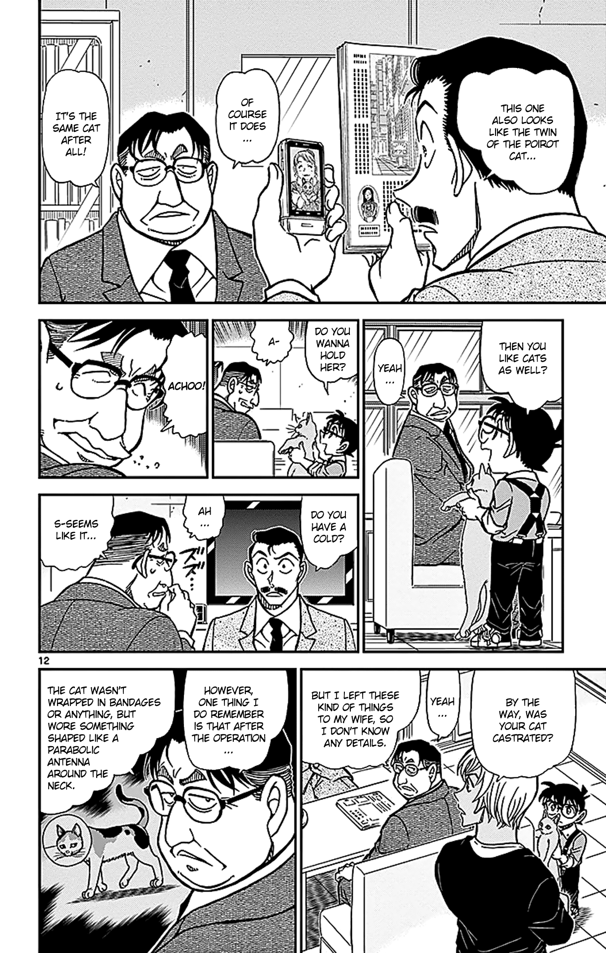 Detective Conan Chapter 865 page 13 - Chapter 865: Taii the Calico Cat