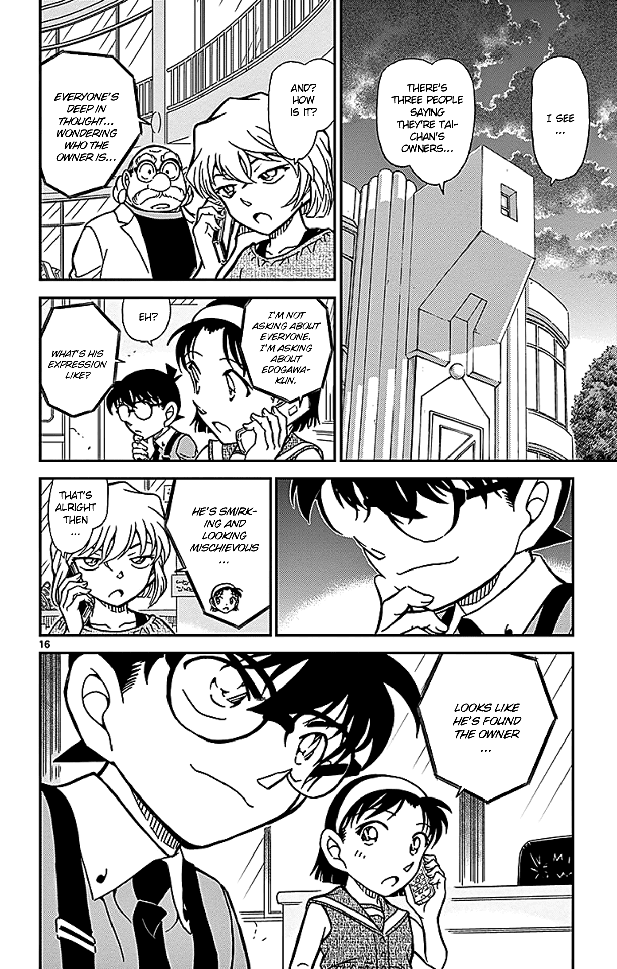 Detective Conan Chapter 865 page 17 - Chapter 865: Taii the Calico Cat