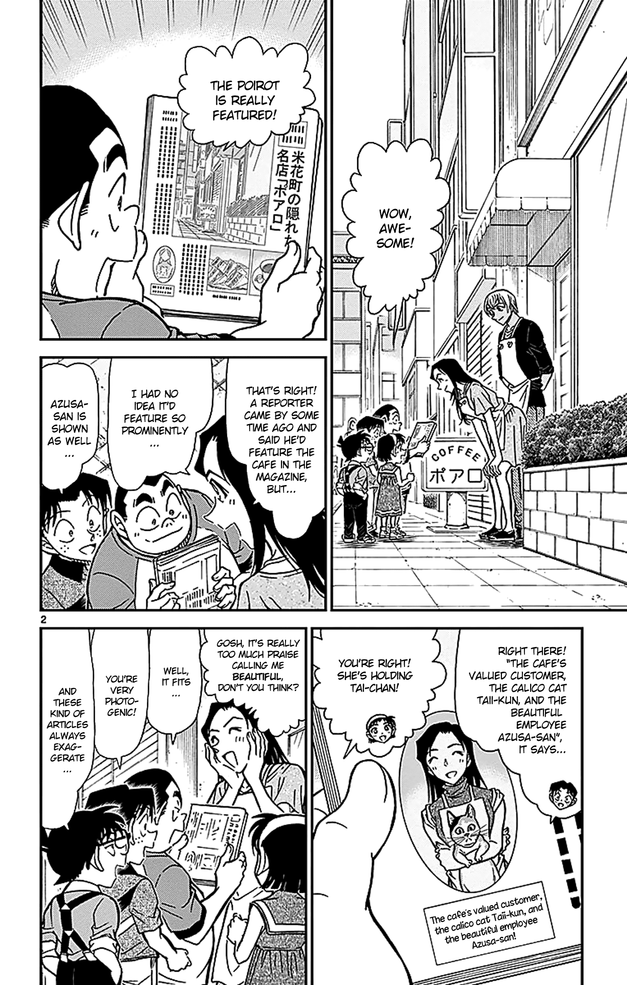 Detective Conan Chapter 865 page 3 - Chapter 865: Taii the Calico Cat