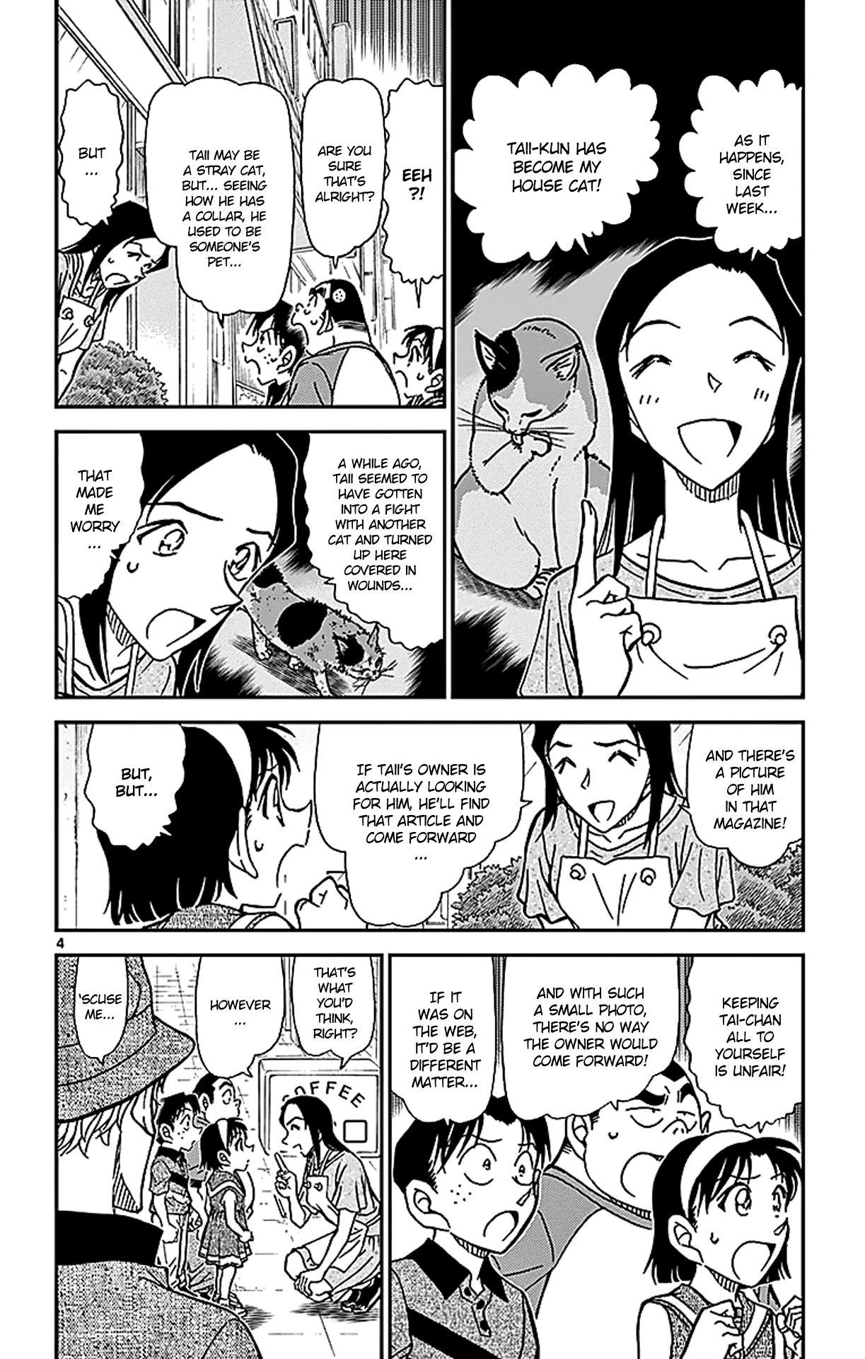 Detective Conan Chapter 865 page 5 - Chapter 865: Taii the Calico Cat