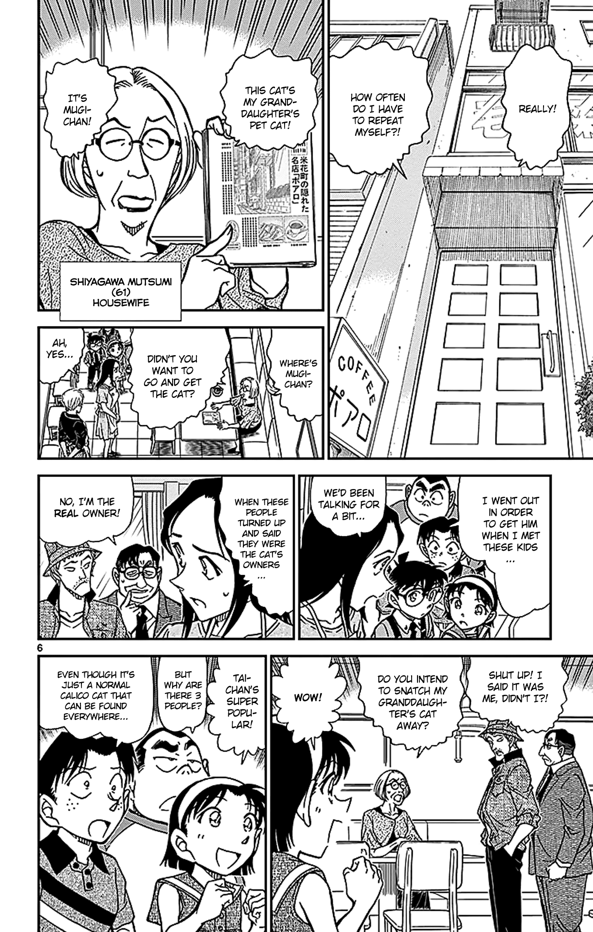 Detective Conan Chapter 865 page 7 - Chapter 865: Taii the Calico Cat