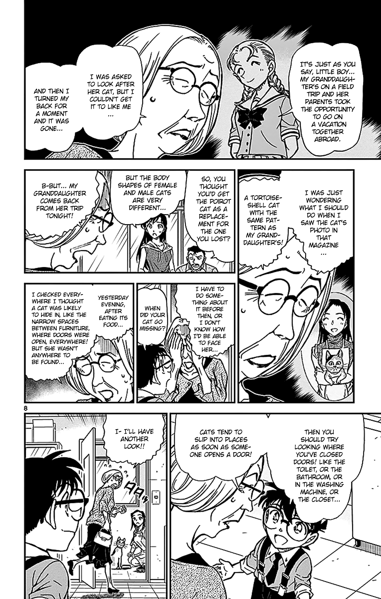 Detective Conan Chapter 866 page 9 - Chapter 866: A Cat Hiding Its Claws