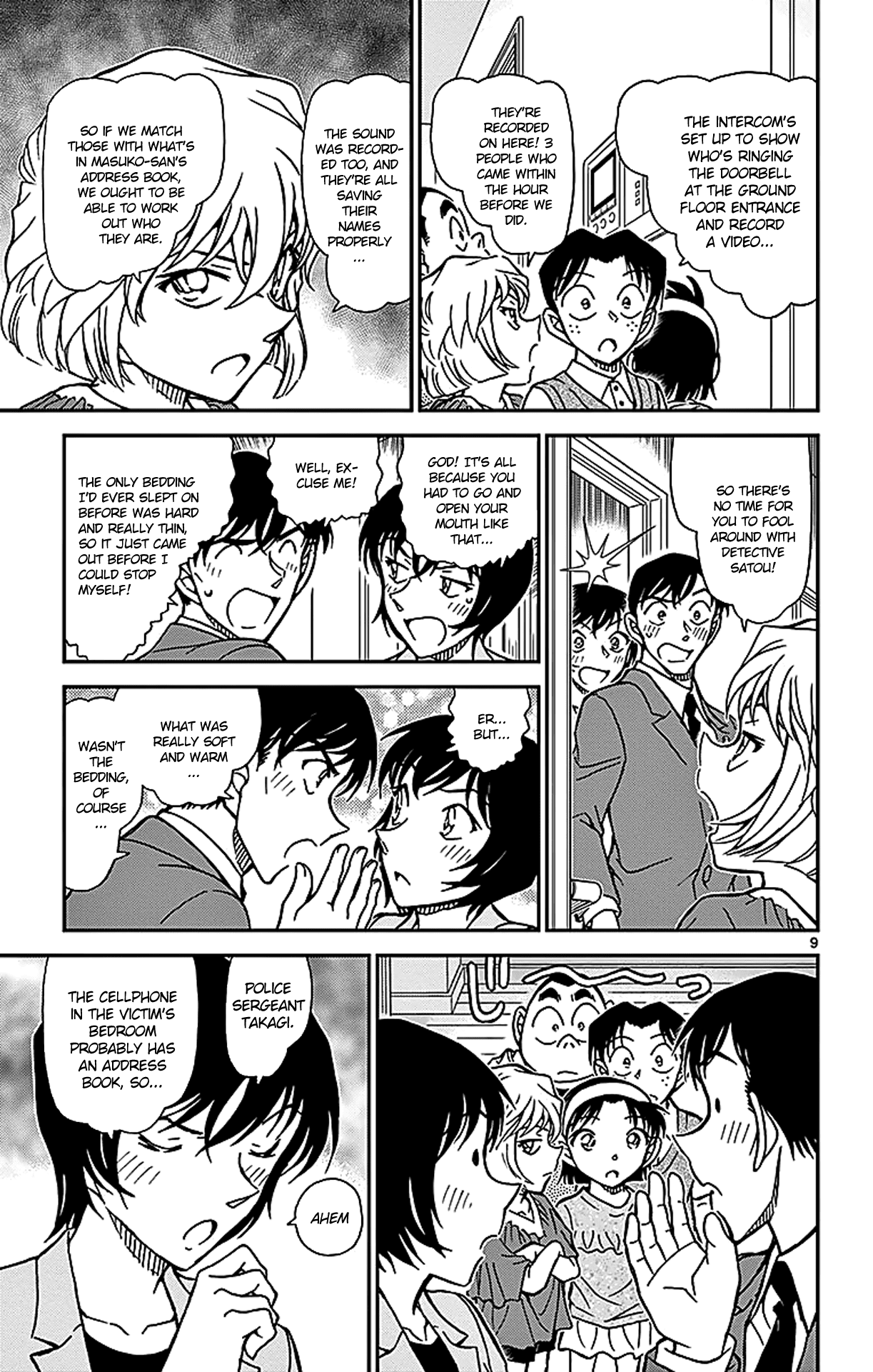 Detective Conan Chapter 867 page 10 - Chapter 867: Mischievous Child