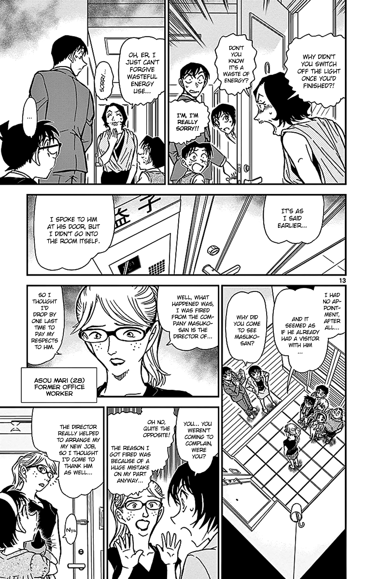 Detective Conan Chapter 867 page 14 - Chapter 867: Mischievous Child