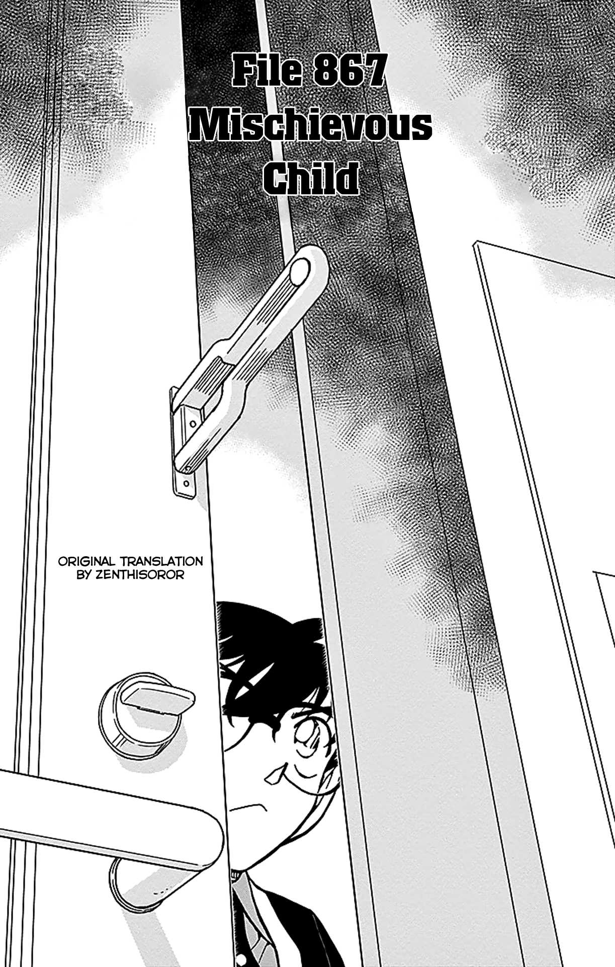 Detective Conan Chapter 867 page 2 - Chapter 867: Mischievous Child