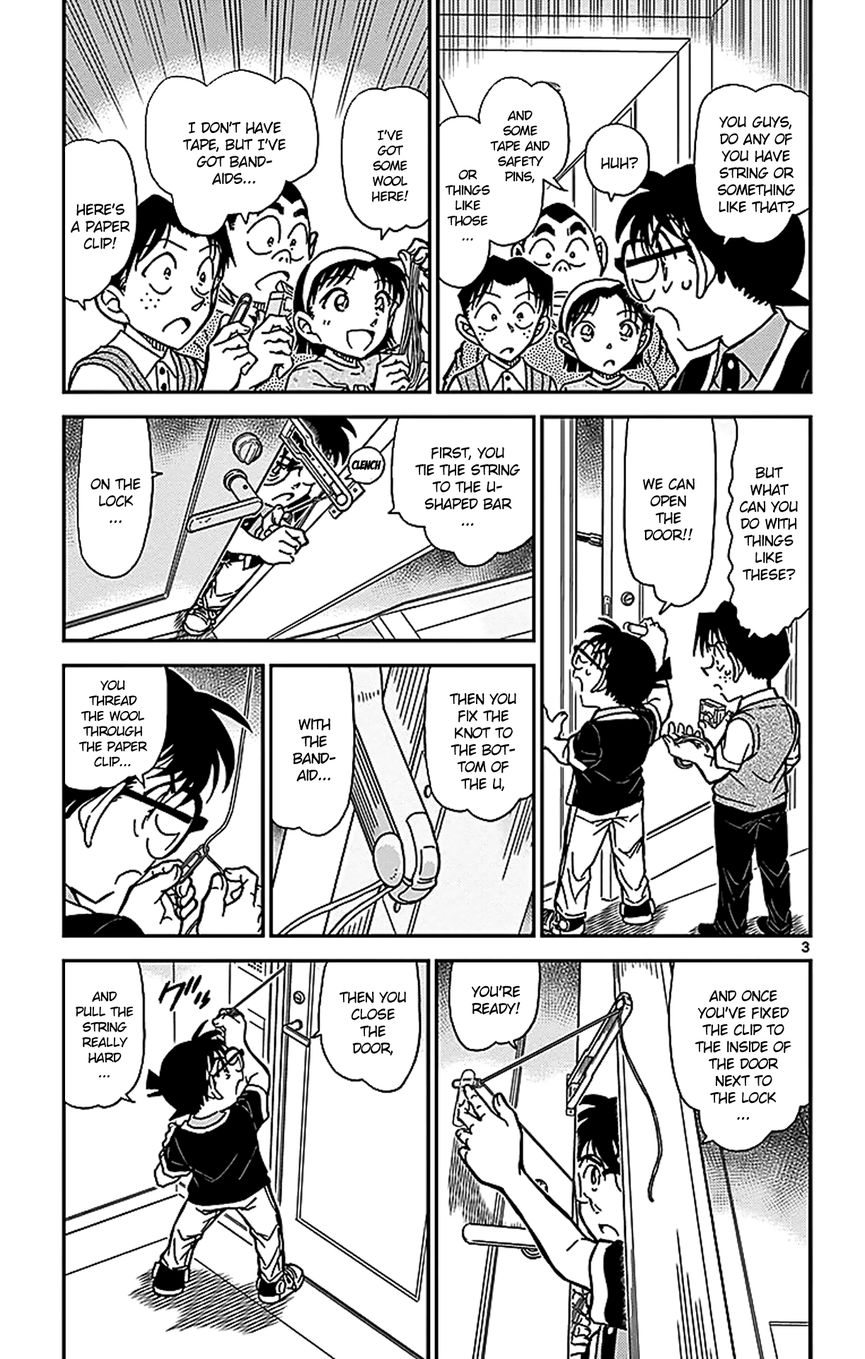 Detective Conan Chapter 867 page 4 - Chapter 867: Mischievous Child