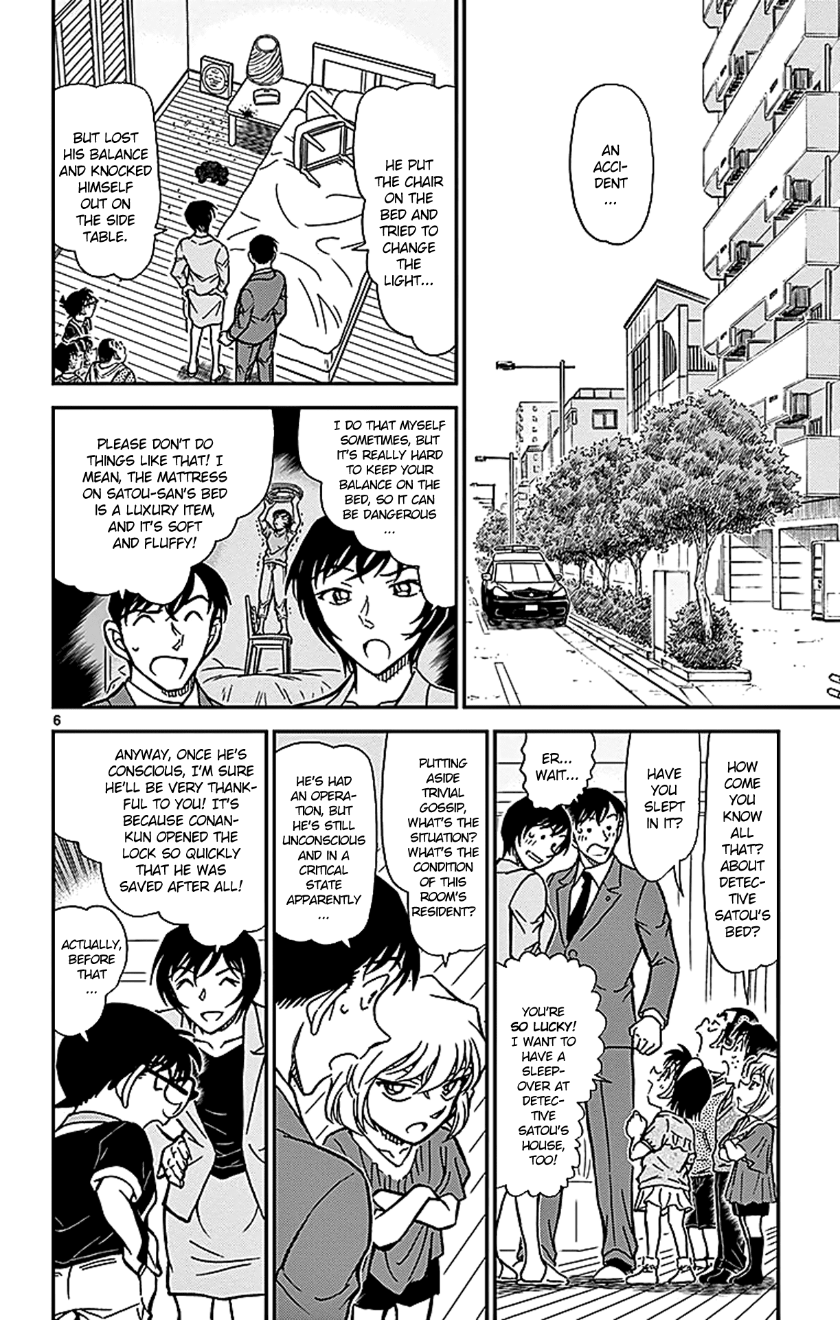 Detective Conan Chapter 867 page 7 - Chapter 867: Mischievous Child