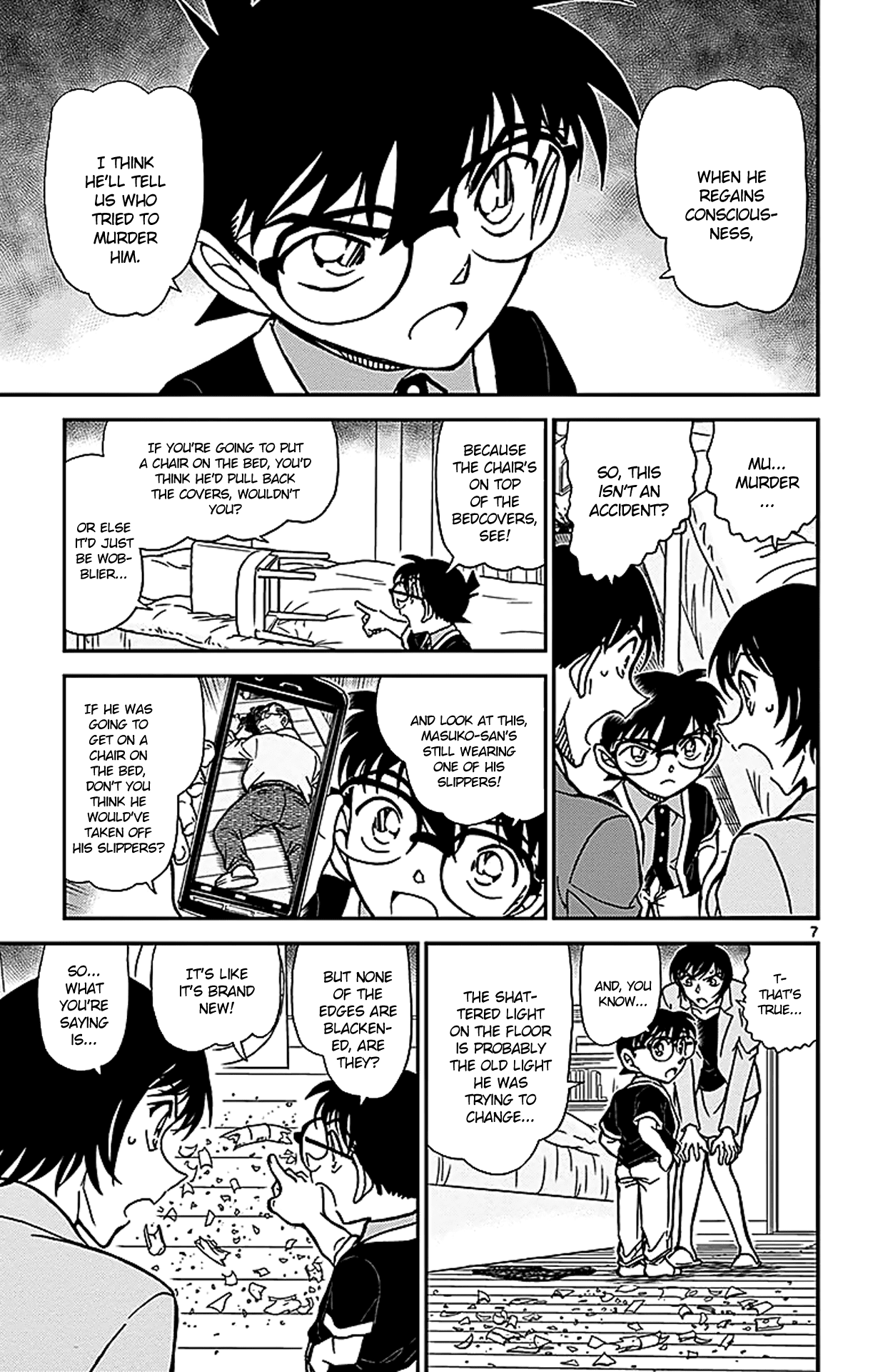 Detective Conan Chapter 867 page 8 - Chapter 867: Mischievous Child