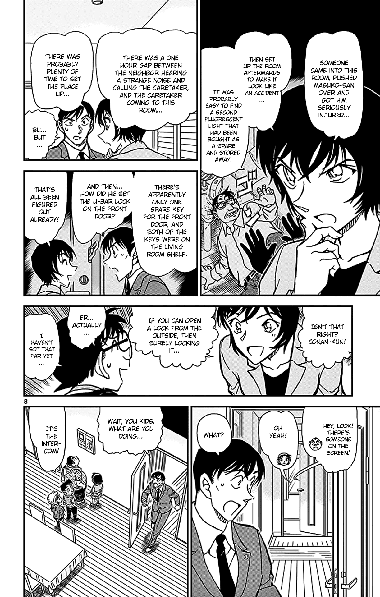 Detective Conan Chapter 867 page 9 - Chapter 867: Mischievous Child