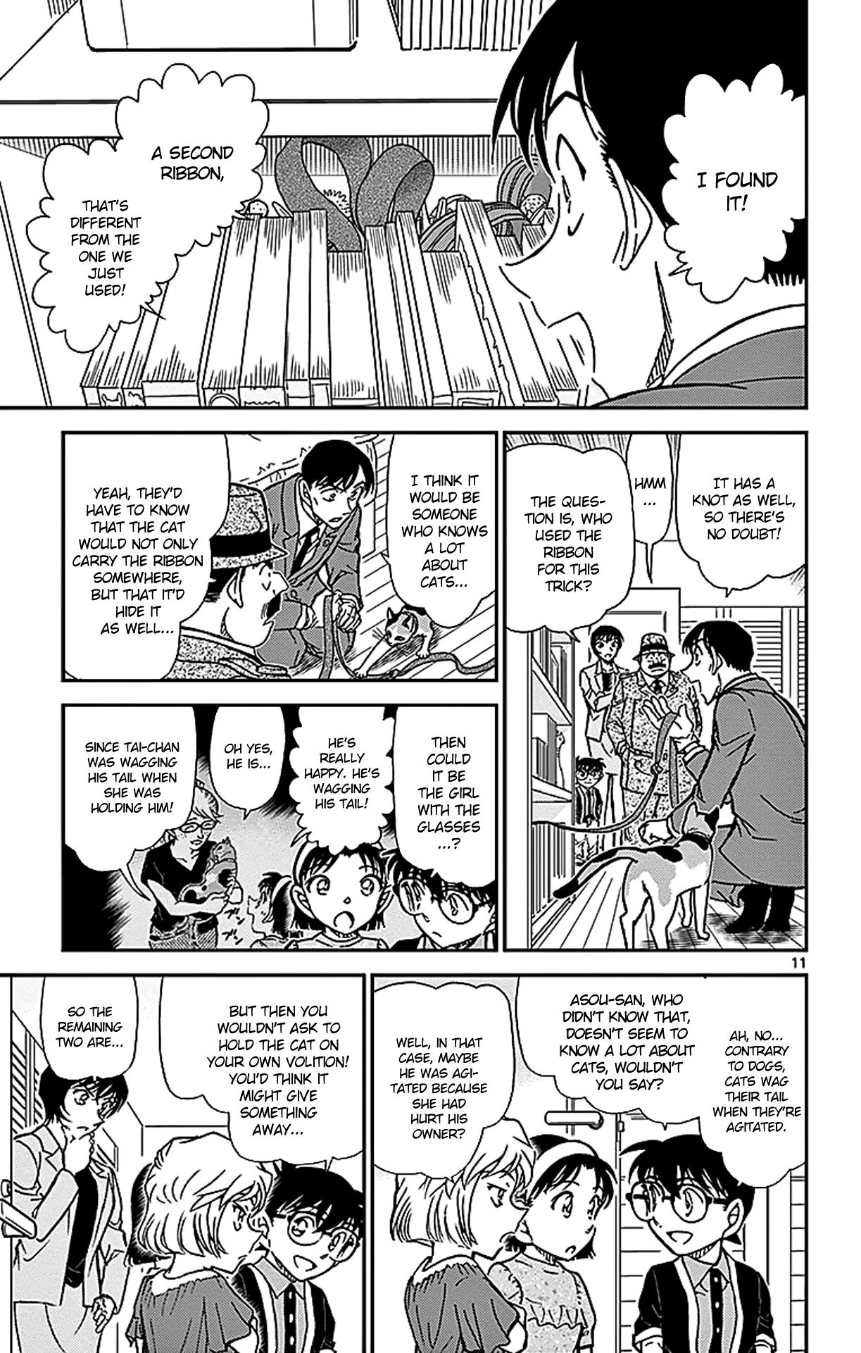 Detective Conan Chapter 868 page 12 - Chapter 868: Lucky Cat