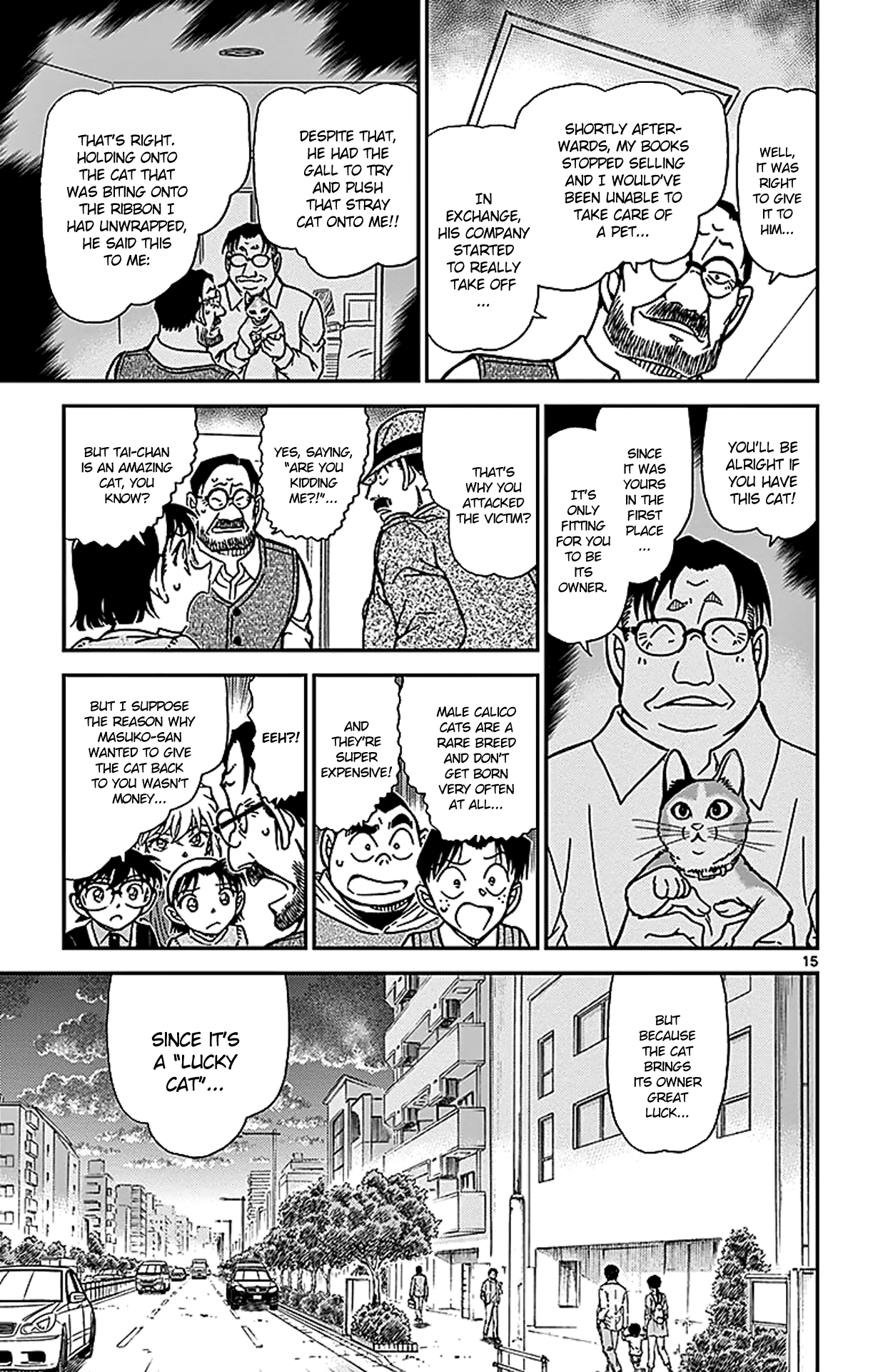 Detective Conan Chapter 868 page 16 - Chapter 868: Lucky Cat