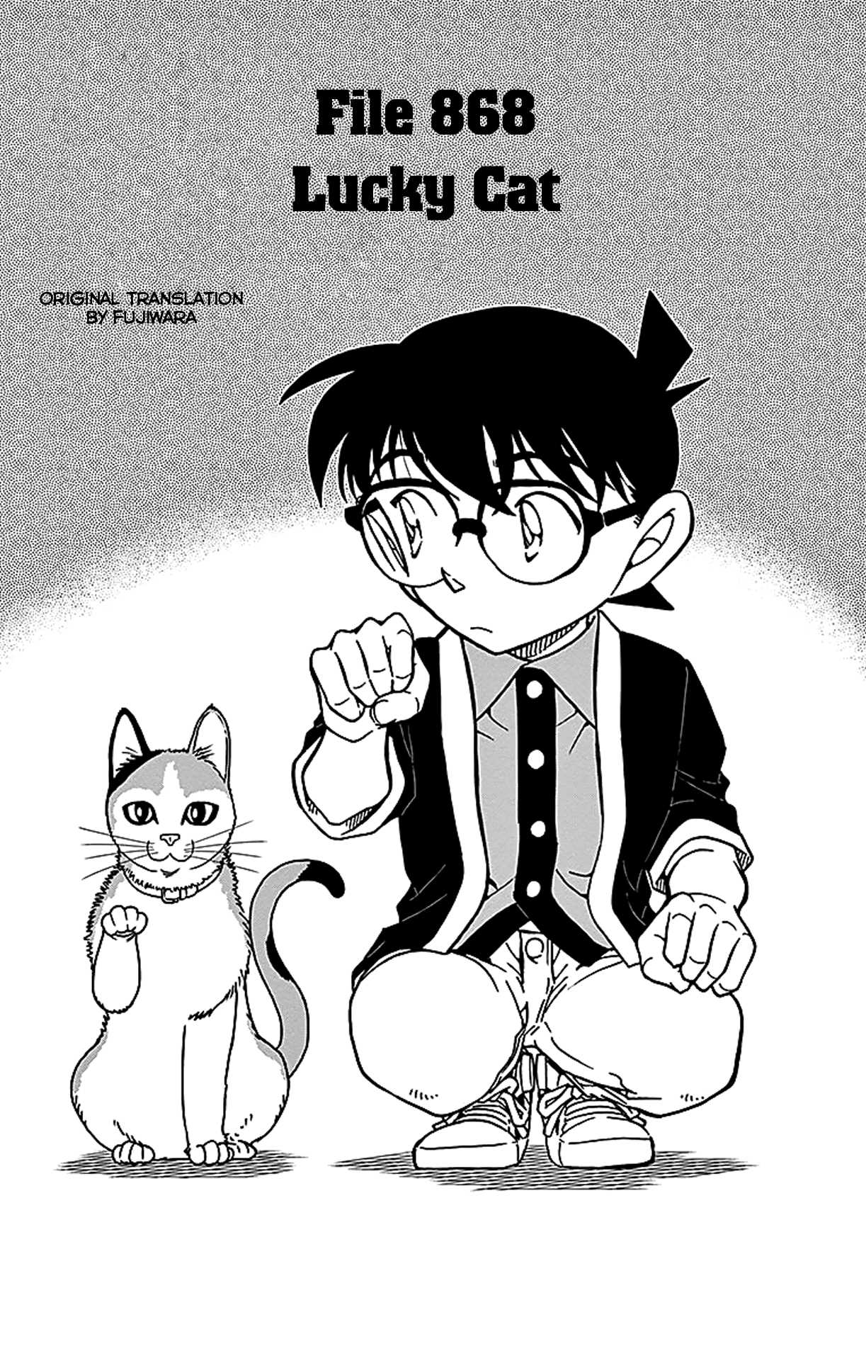 Detective Conan Chapter 868 page 2 - Chapter 868: Lucky Cat