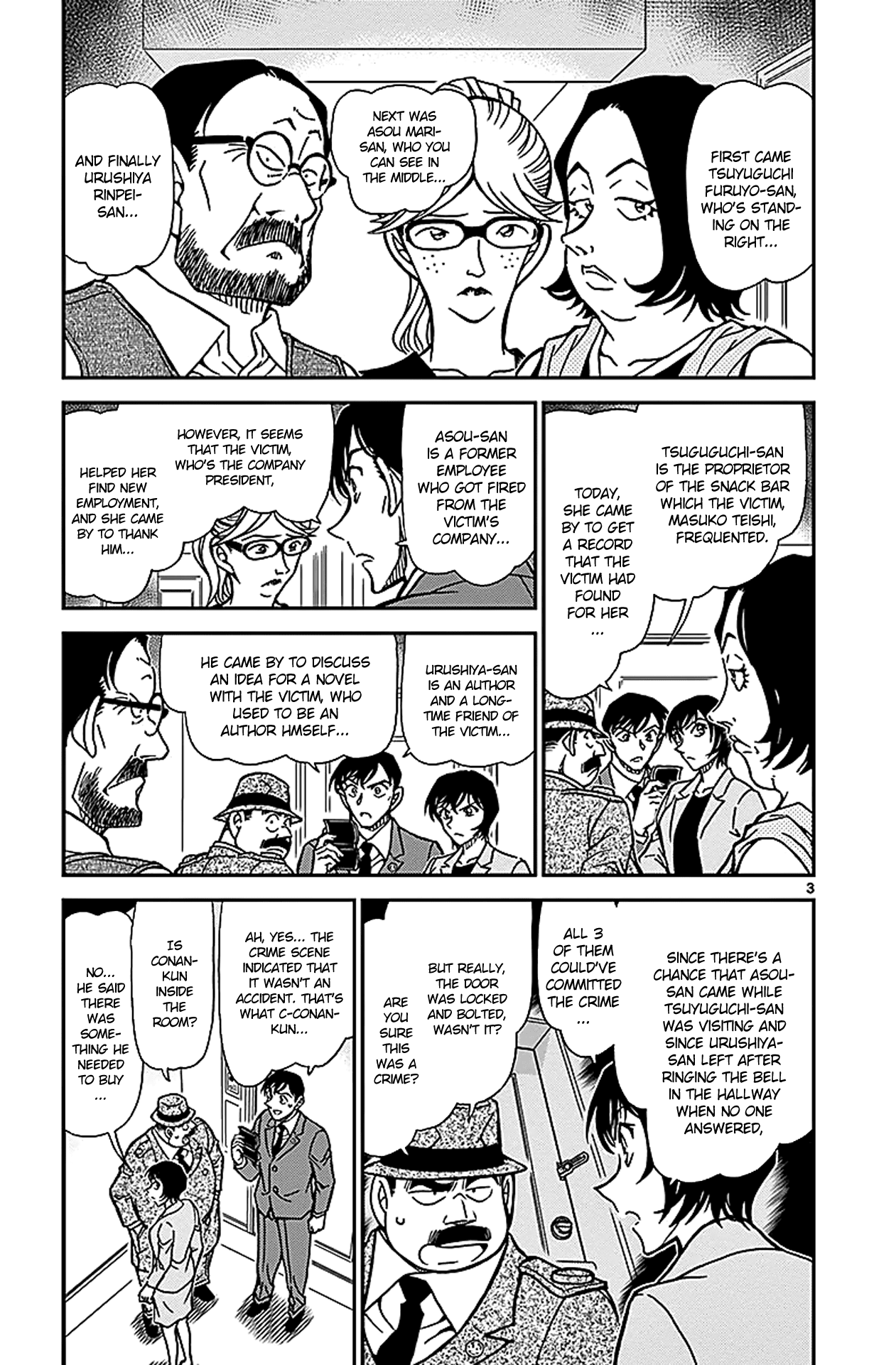 Detective Conan Chapter 868 page 4 - Chapter 868: Lucky Cat