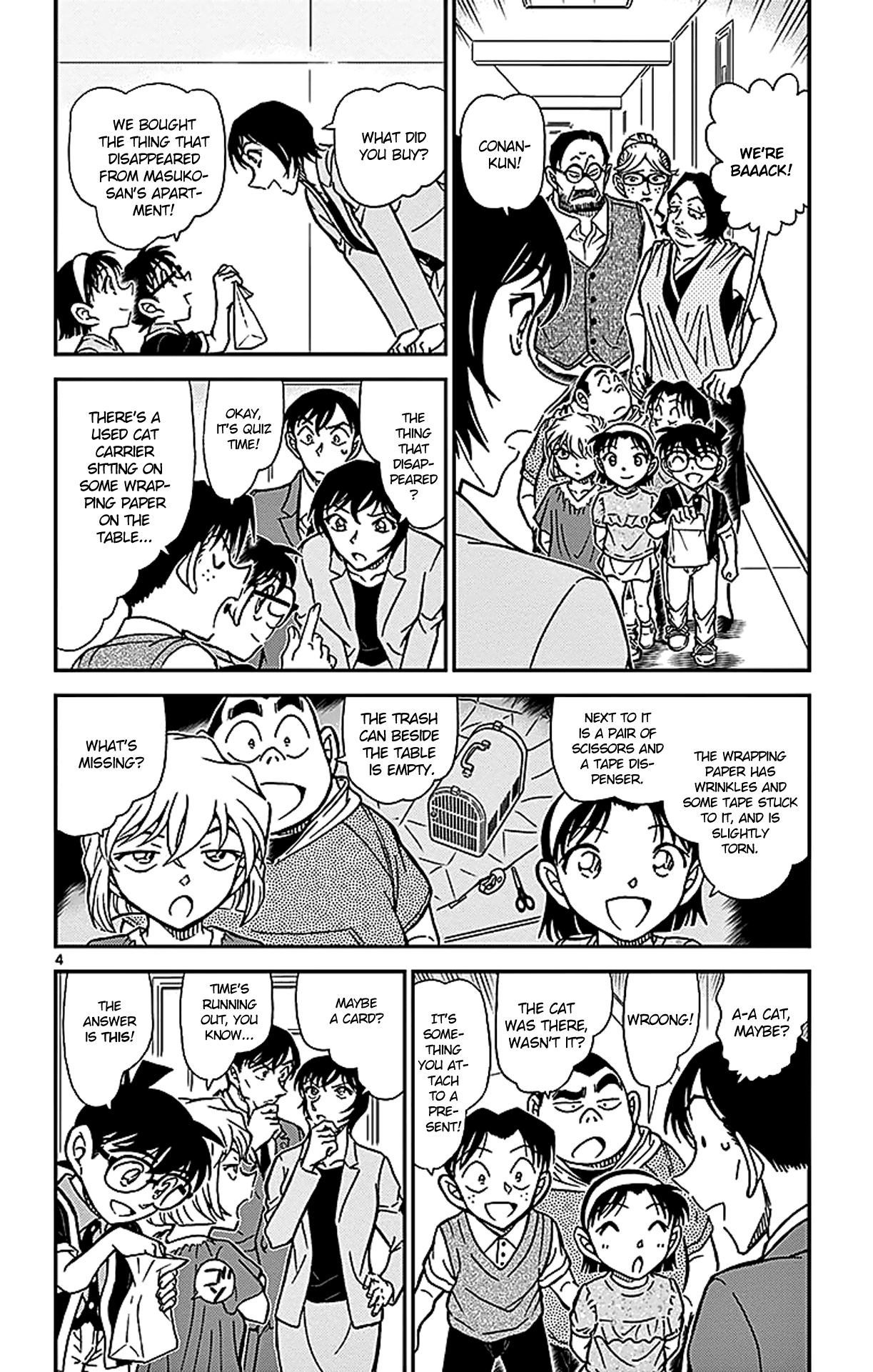 Detective Conan Chapter 868 page 5 - Chapter 868: Lucky Cat