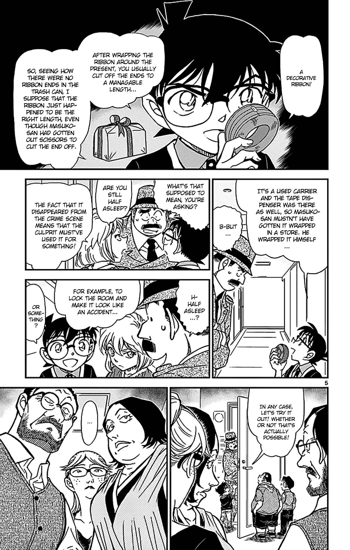 Detective Conan Chapter 868 page 6 - Chapter 868: Lucky Cat