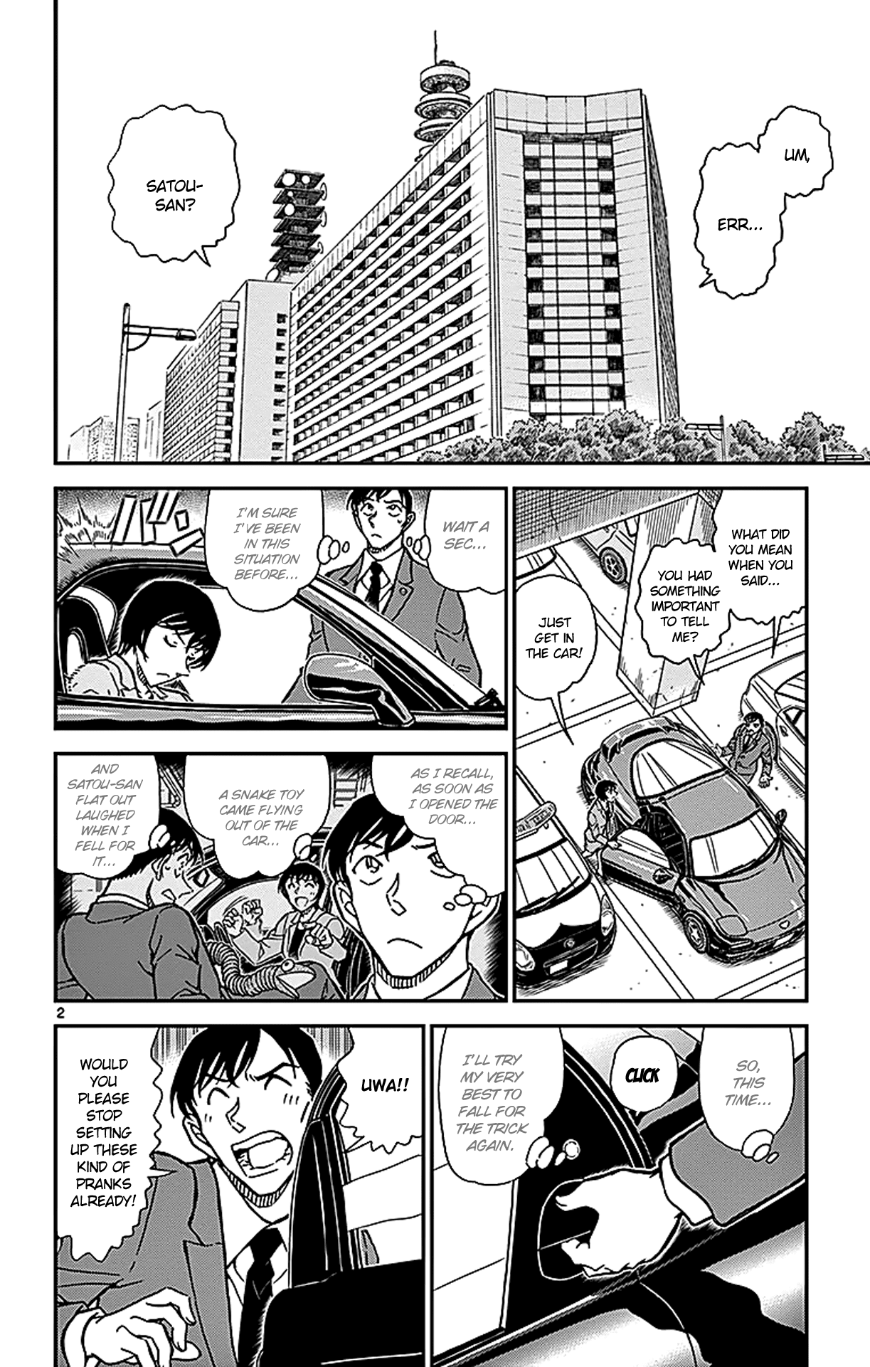 Detective Conan Chapter 869 page 3 - Chapter 869: It Hasn't Been There...
