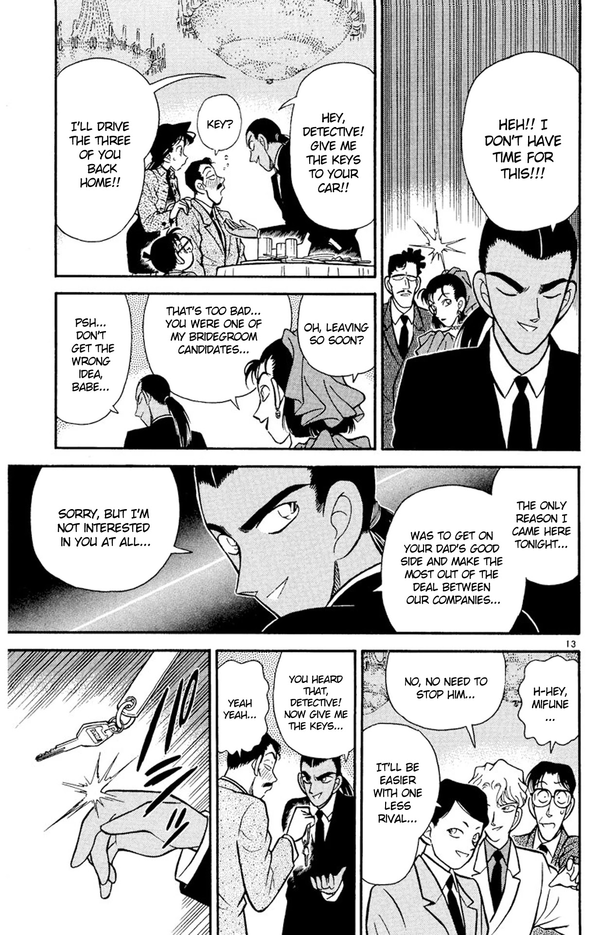 Detective Conan Chapter 87 page 14 - Chapter 87: Choosing the Bridegroom