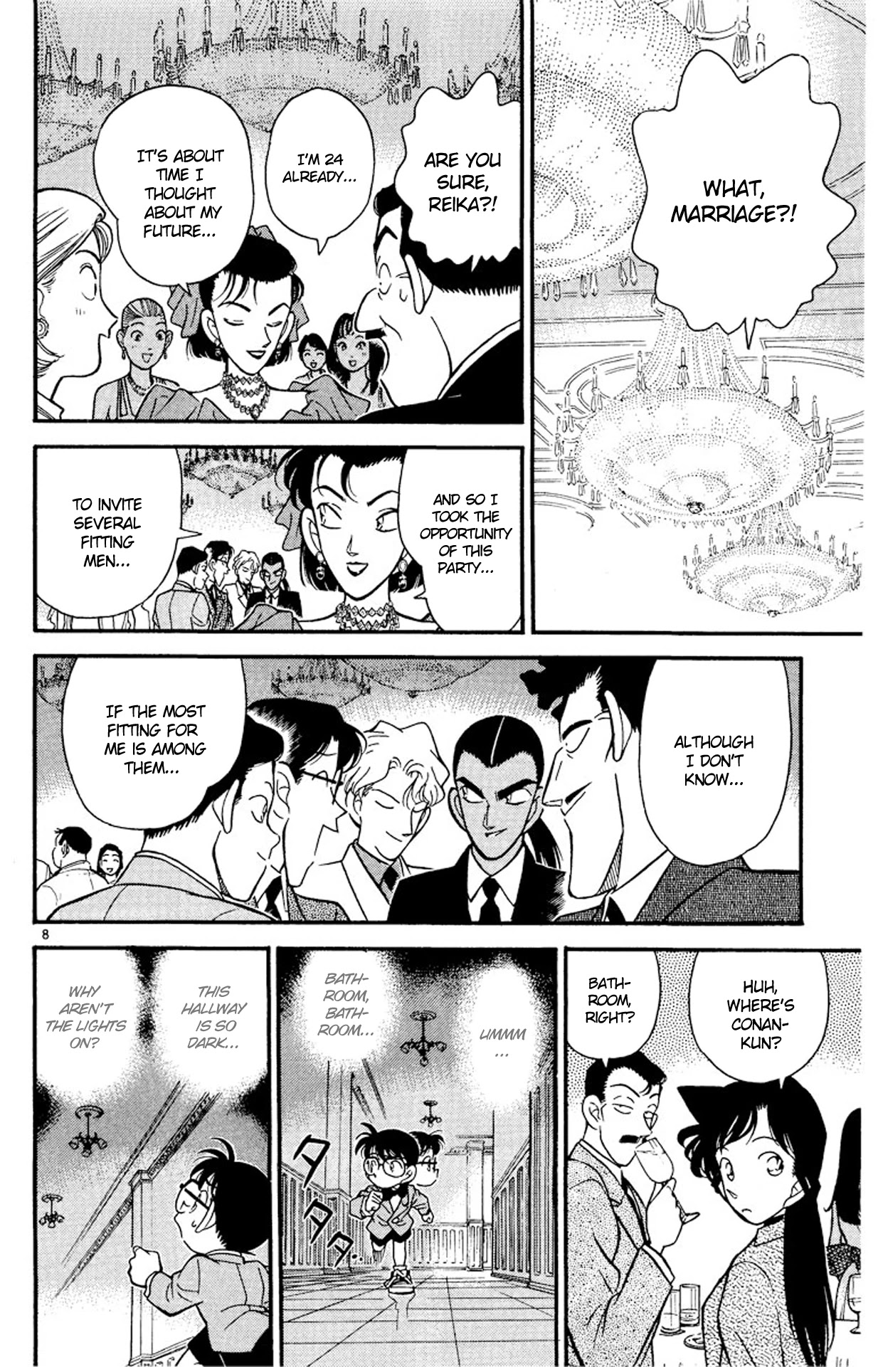 Detective Conan Chapter 87 page 9 - Chapter 87: Choosing the Bridegroom