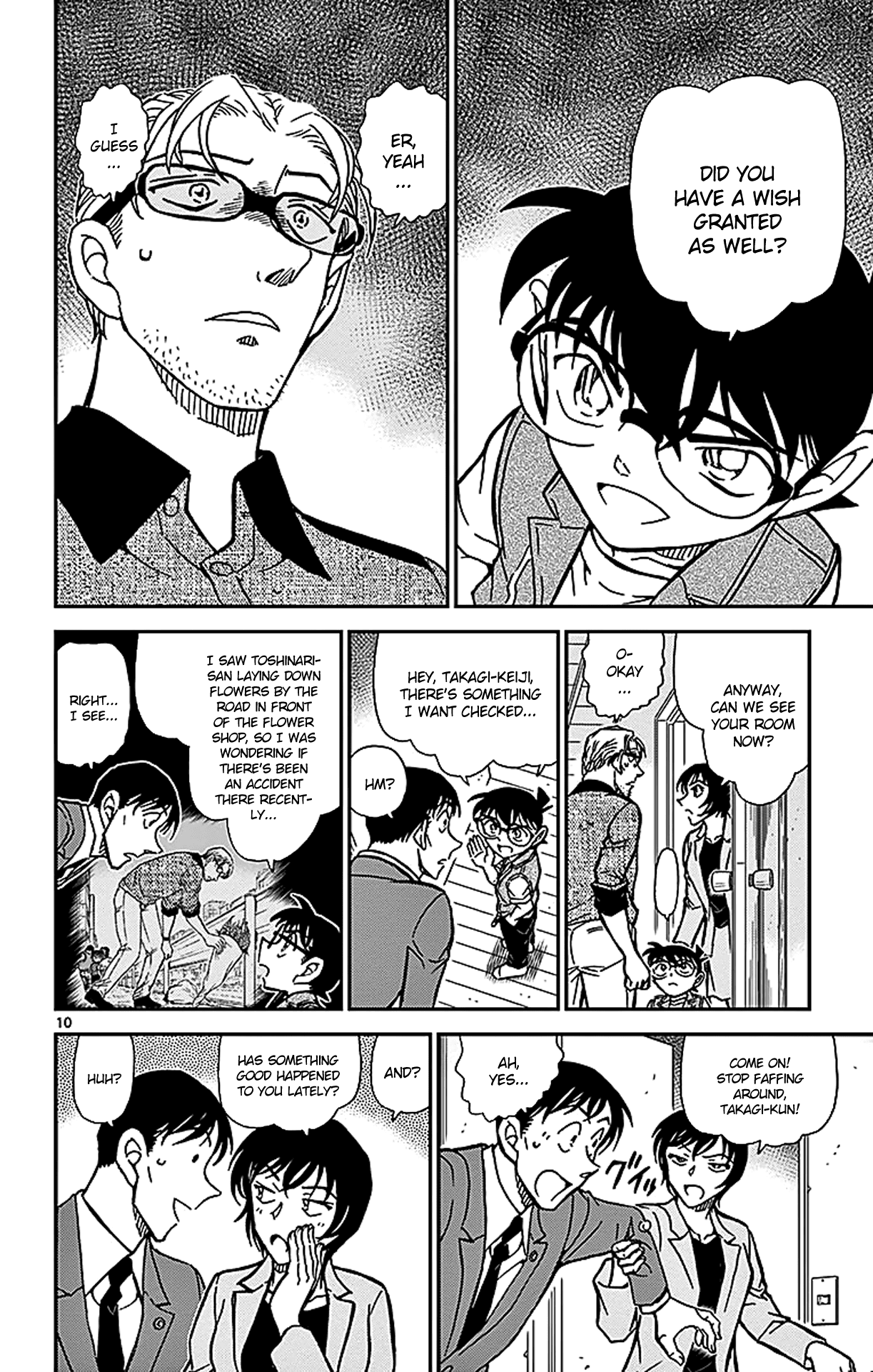 Detective Conan Chapter 870 page 11 - Chapter 870: When Your Wish Is Granted