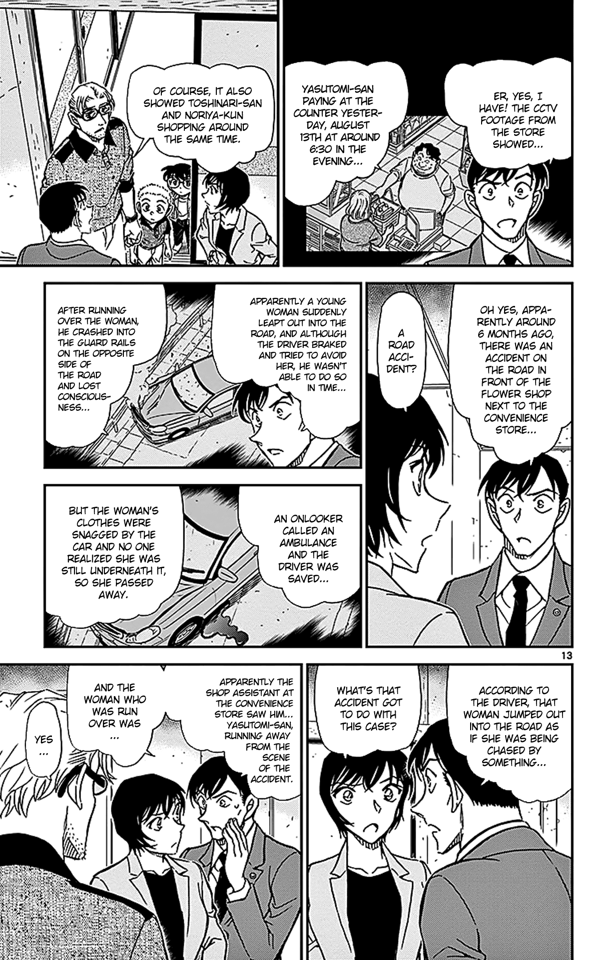 Detective Conan Chapter 870 page 14 - Chapter 870: When Your Wish Is Granted