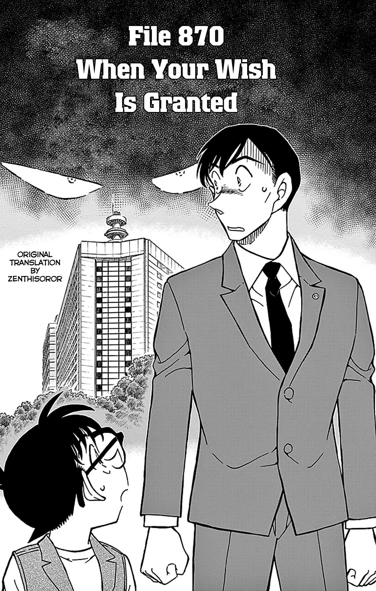 Detective Conan Chapter 870 page 2 - Chapter 870: When Your Wish Is Granted