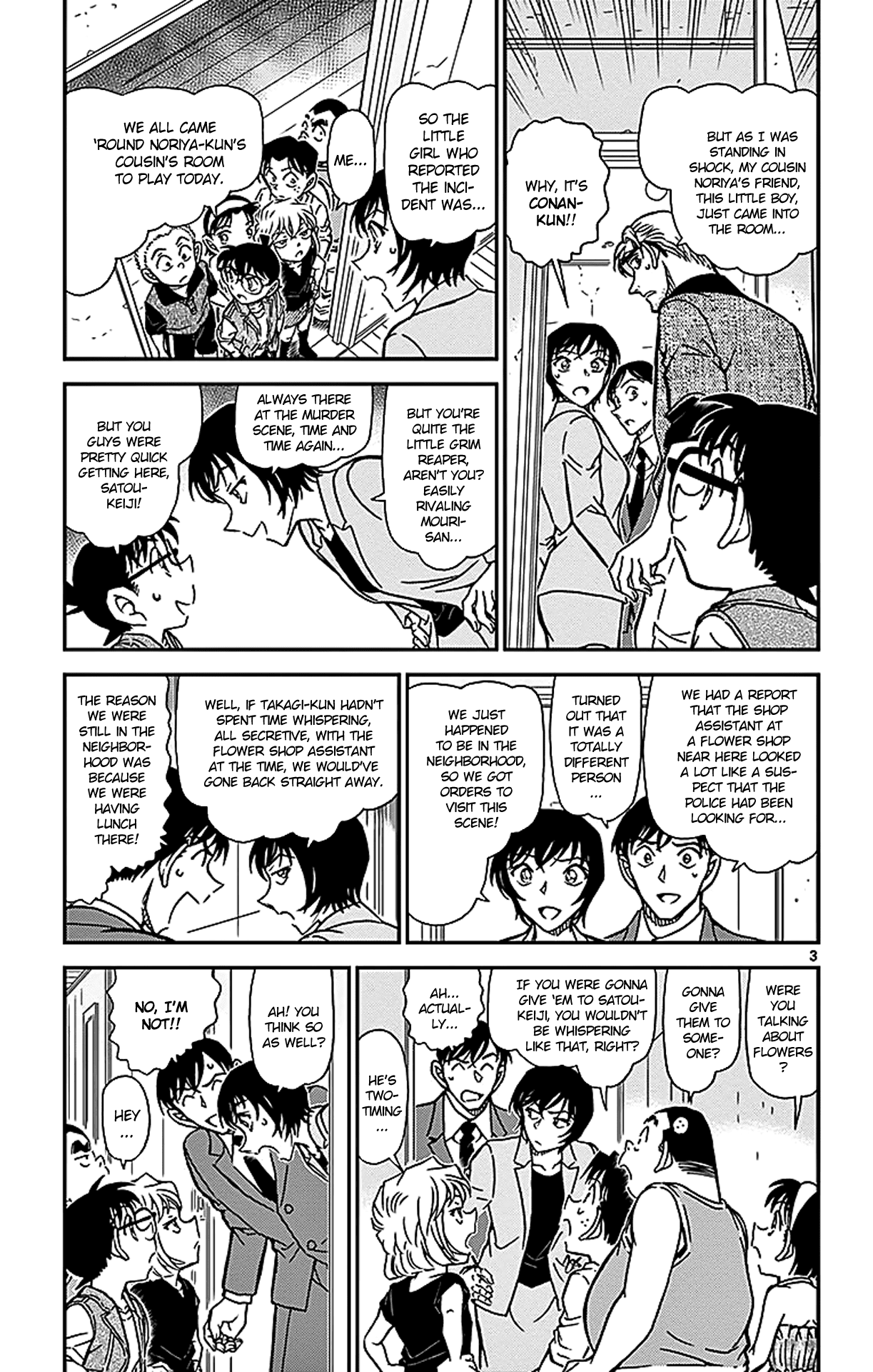 Detective Conan Chapter 870 page 4 - Chapter 870: When Your Wish Is Granted