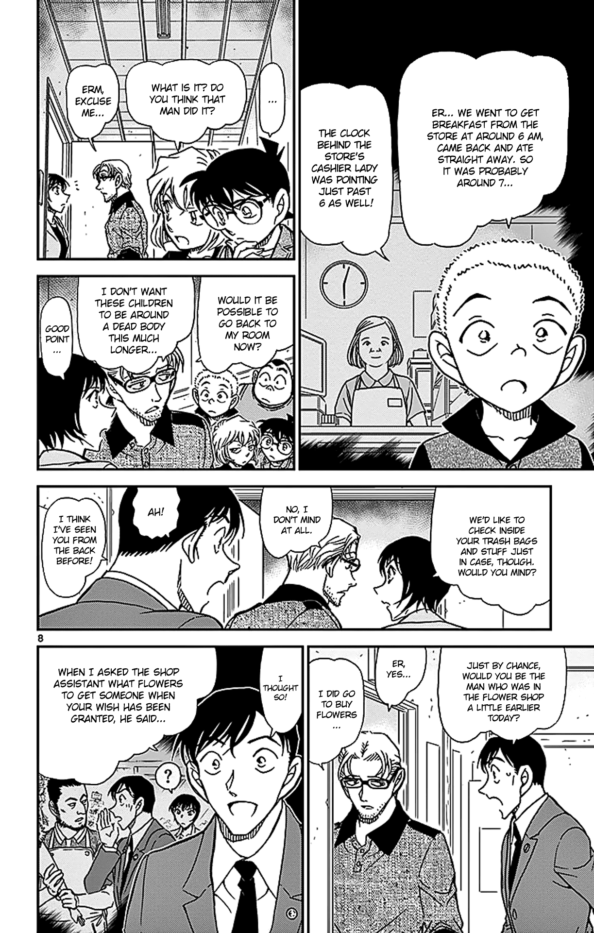 Detective Conan Chapter 870 page 9 - Chapter 870: When Your Wish Is Granted