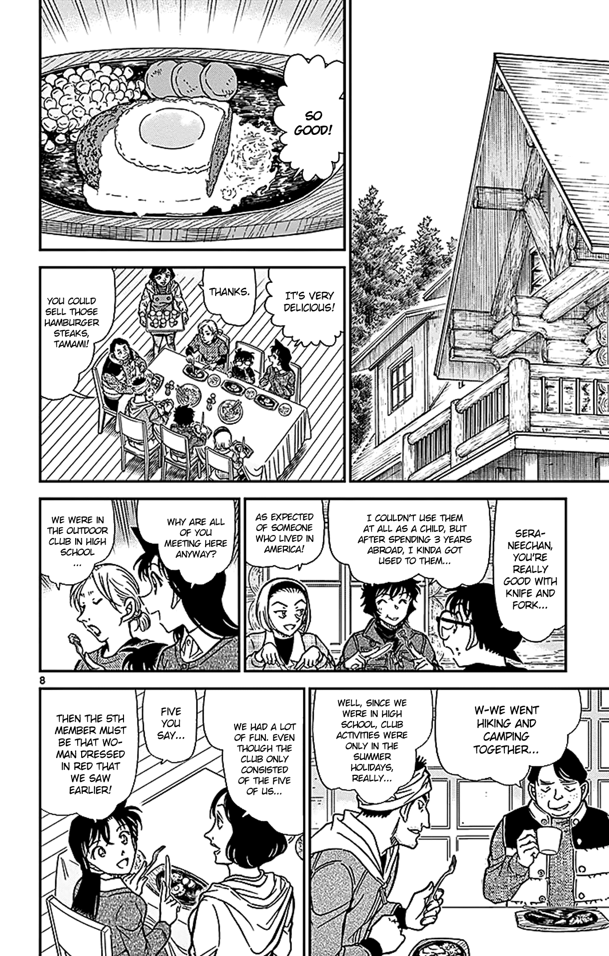 Detective Conan Chapter 872 page 9 - Chapter 872: The Red Woman