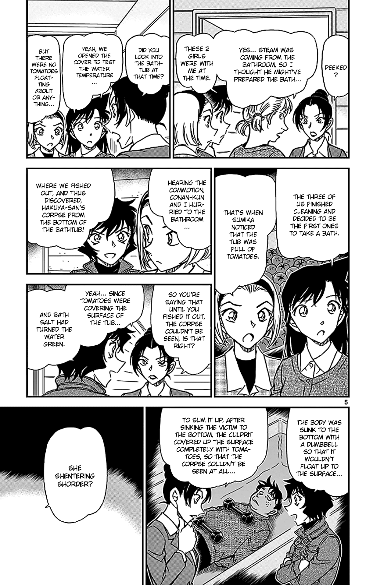 Detective Conan Chapter 873 page 6 - Chapter 873: The Red Devil