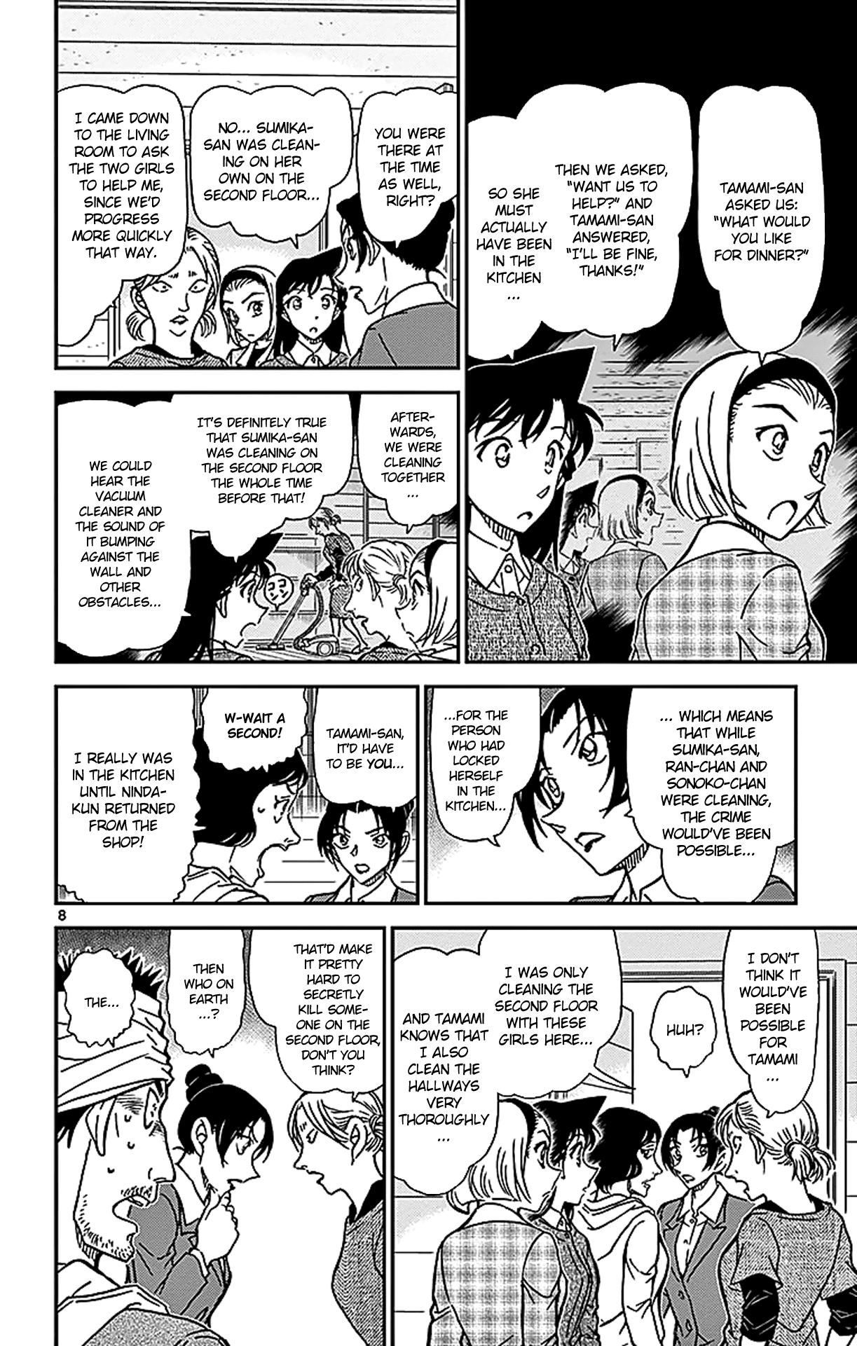 Detective Conan Chapter 873 page 9 - Chapter 873: The Red Devil
