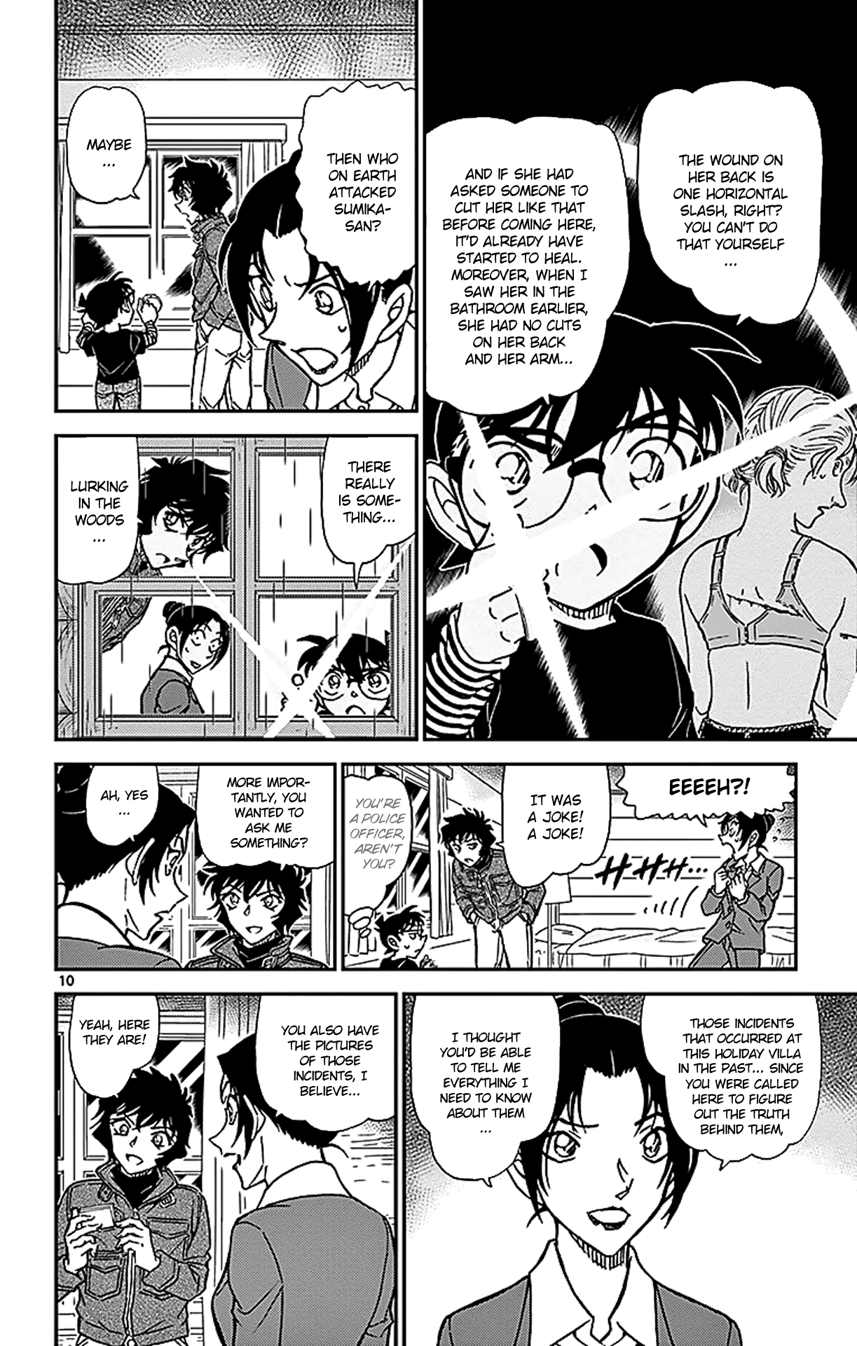 Detective Conan Chapter 874 page 11 - Chapter 874: The Red Past