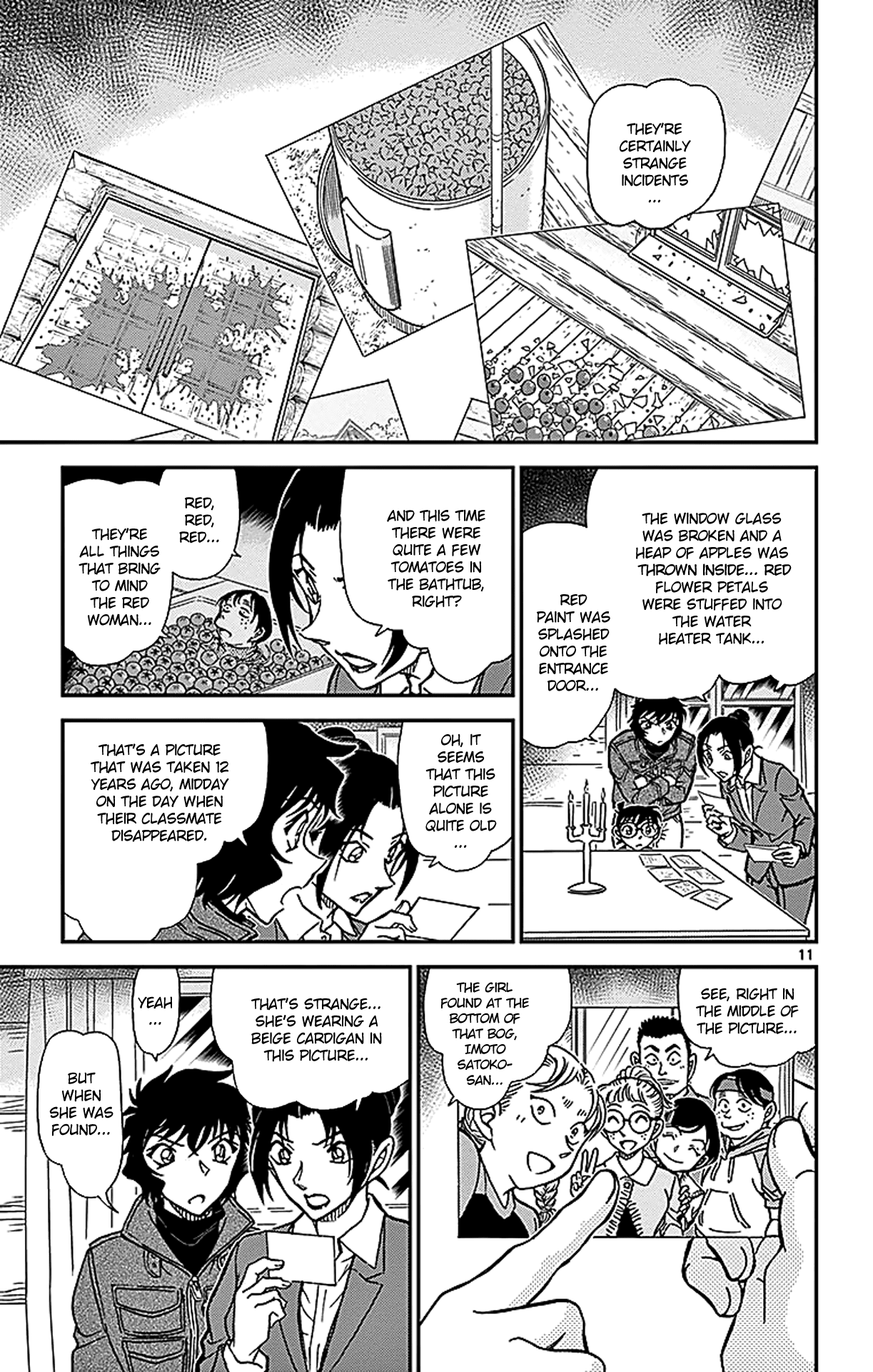 Detective Conan Chapter 874 page 12 - Chapter 874: The Red Past