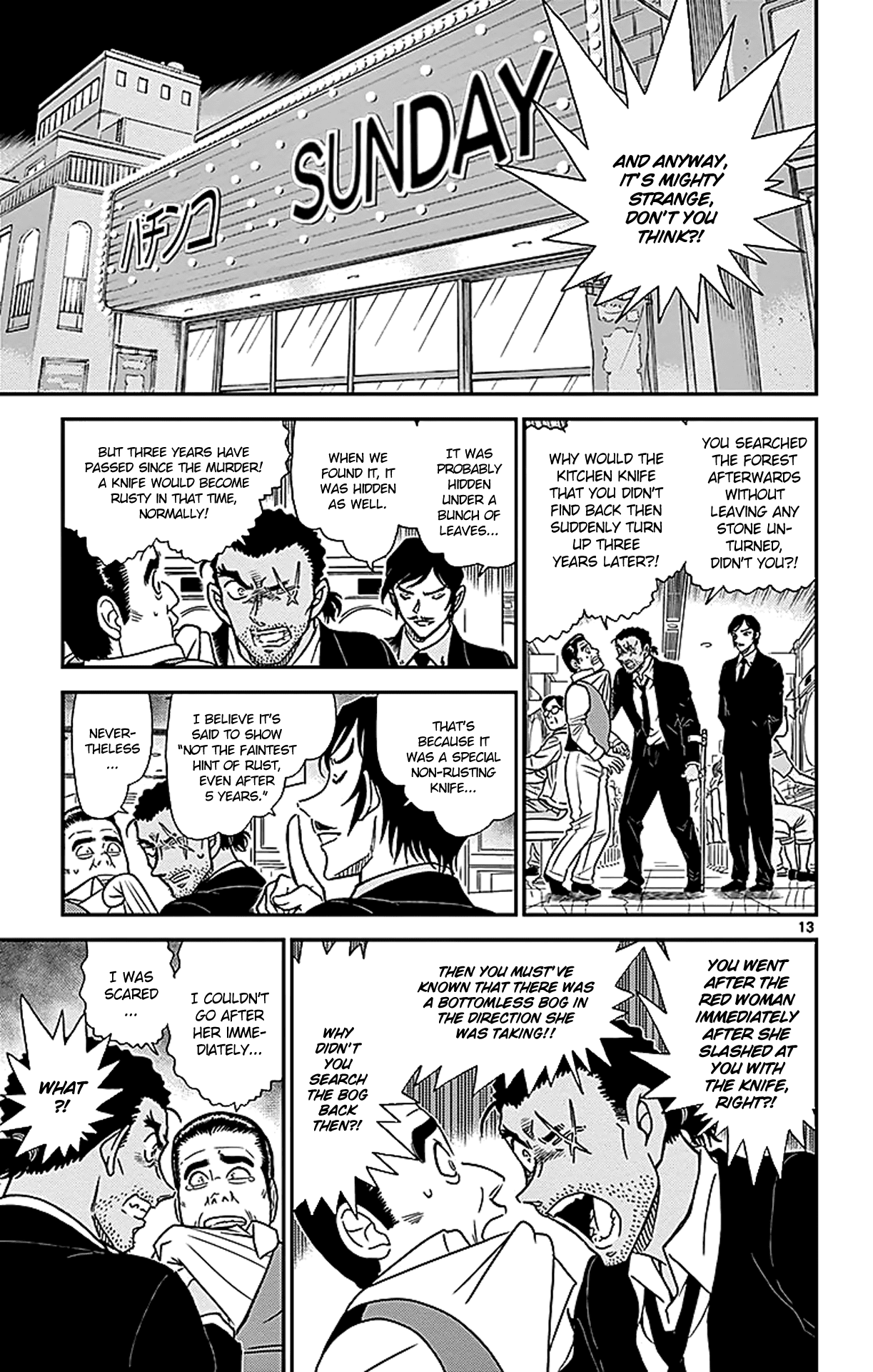 Detective Conan Chapter 874 page 14 - Chapter 874: The Red Past
