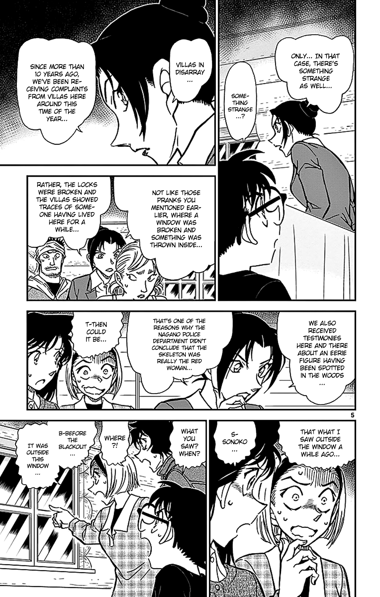 Detective Conan Chapter 874 page 6 - Chapter 874: The Red Past