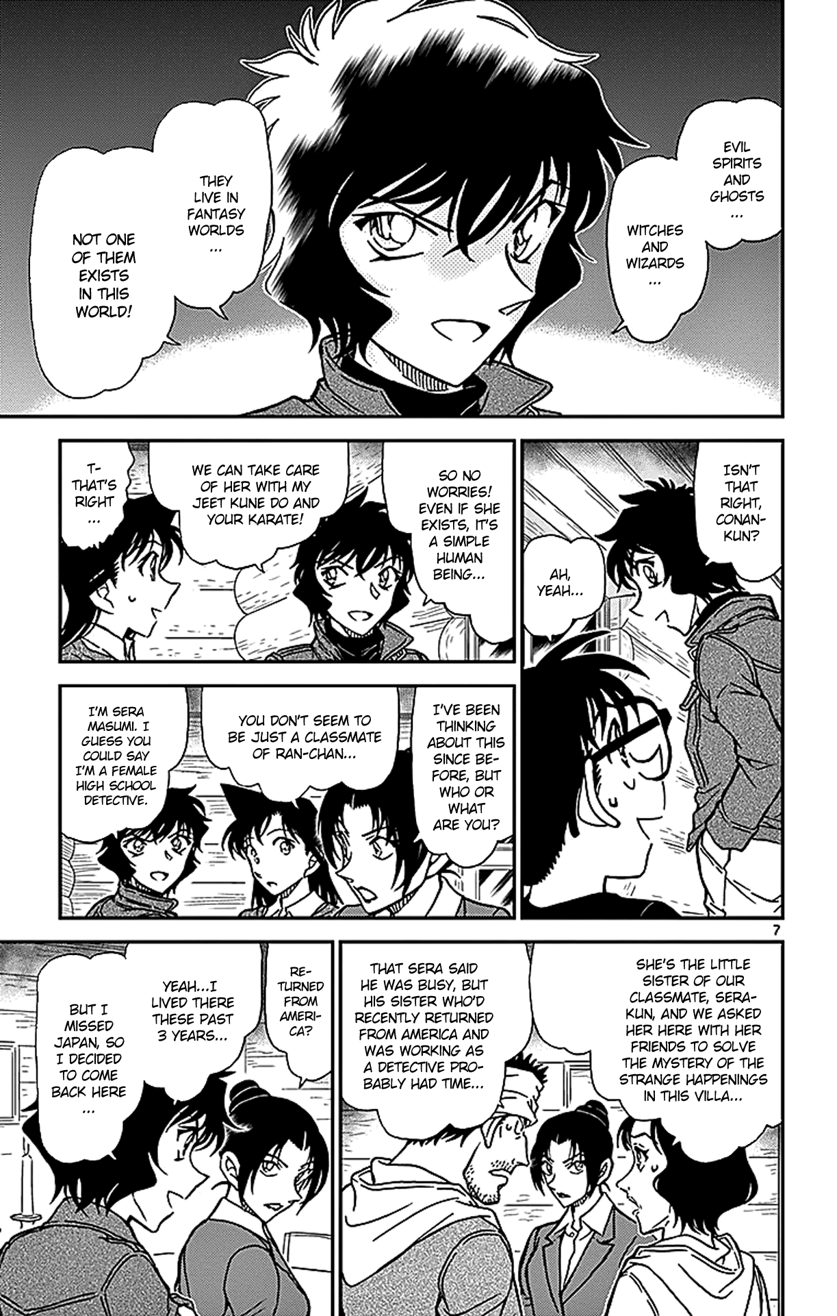 Detective Conan Chapter 874 page 8 - Chapter 874: The Red Past